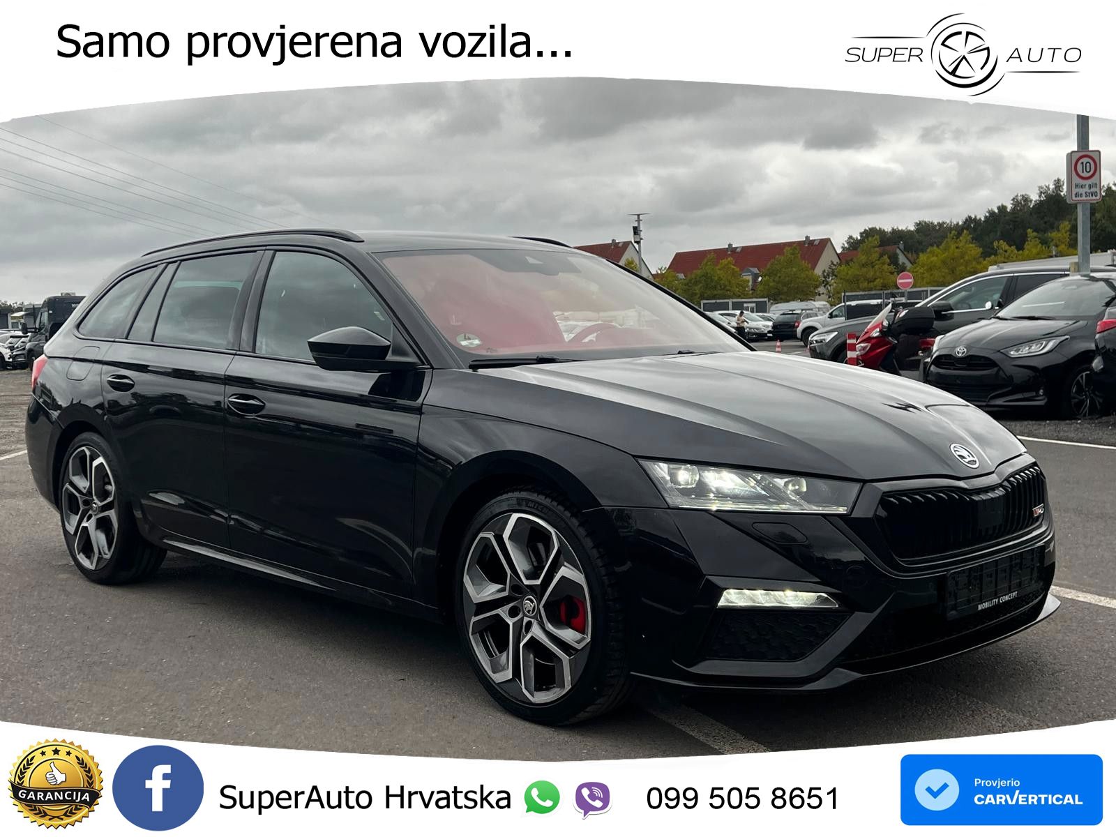 Škoda Octavia Combi RS 2.0 TSI (245 KS) DSG
