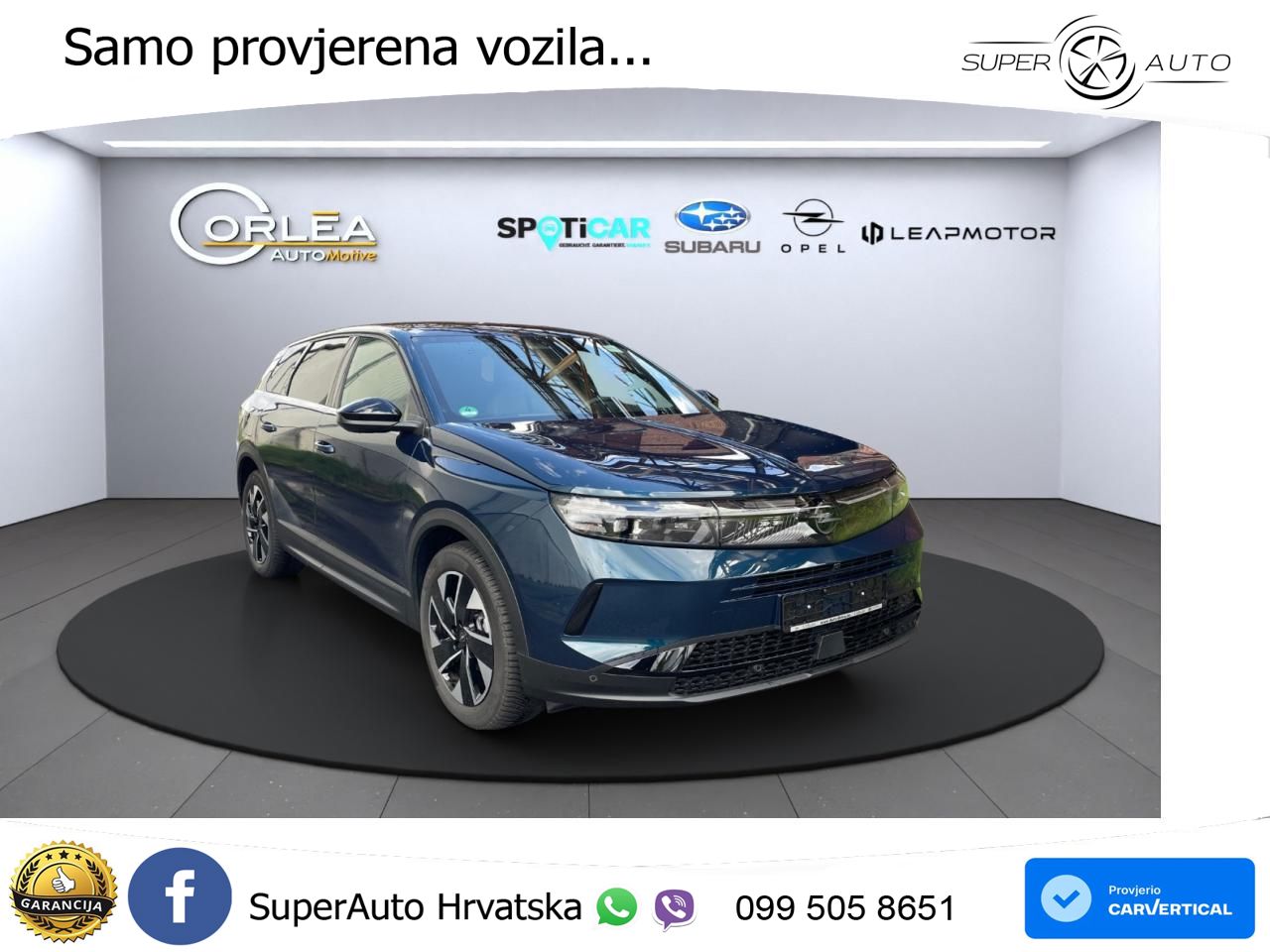 Opel Grandland 1.2 Turbo (136 KS)  e-DCT GS LED+GR SJED+ACC