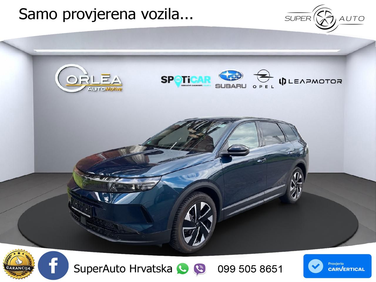 Opel Grandland 1.2 Turbo (136 KS)  e-DCT GS LED+GR SJED+ACC