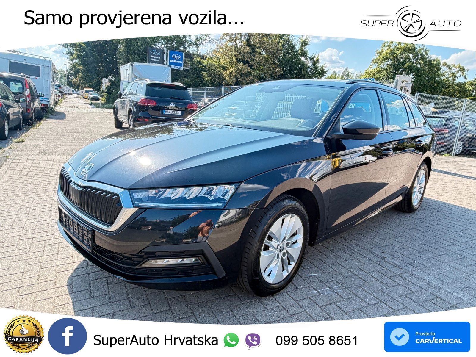 Škoda Octavia Combi 2.0 TDI (150 KS) DSG LED+GR SJED+ACC