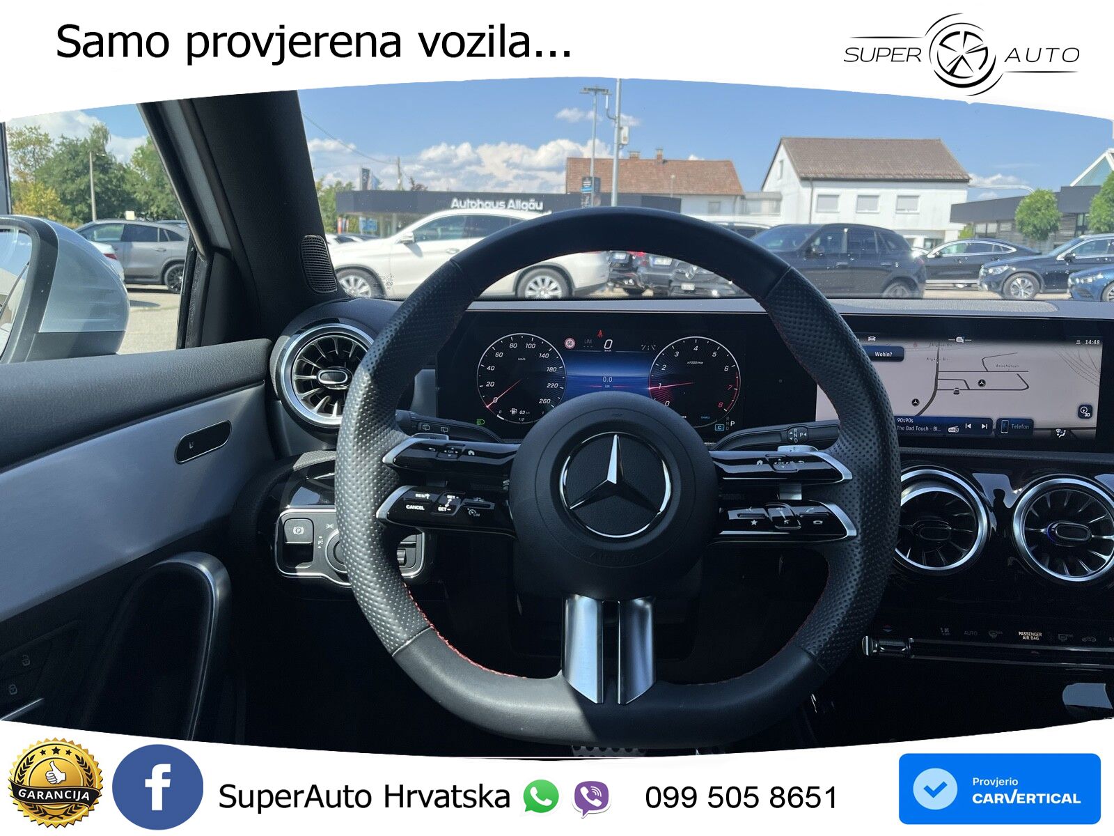 Mercedes-Benz A 180 7G-DCT AMG LED+GR SJED+ACC