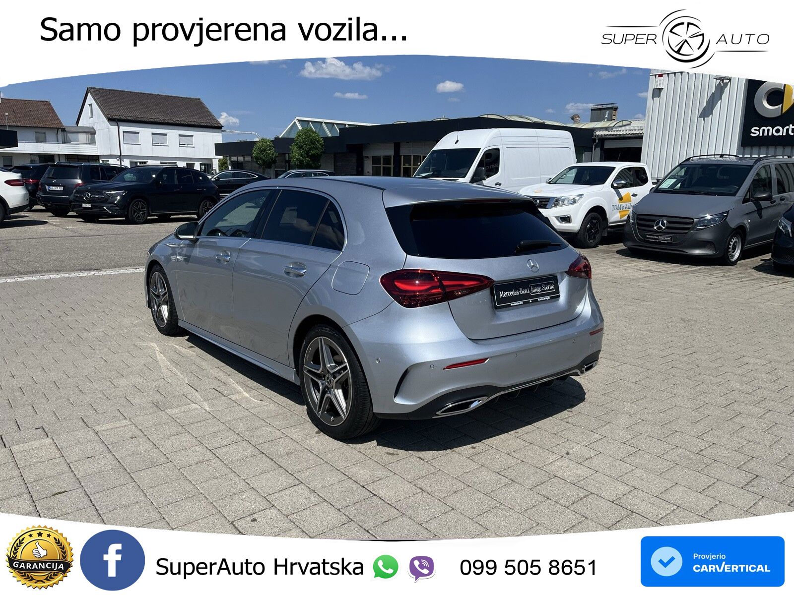 Mercedes-Benz A 180 7G-DCT AMG LED+GR SJED+ACC