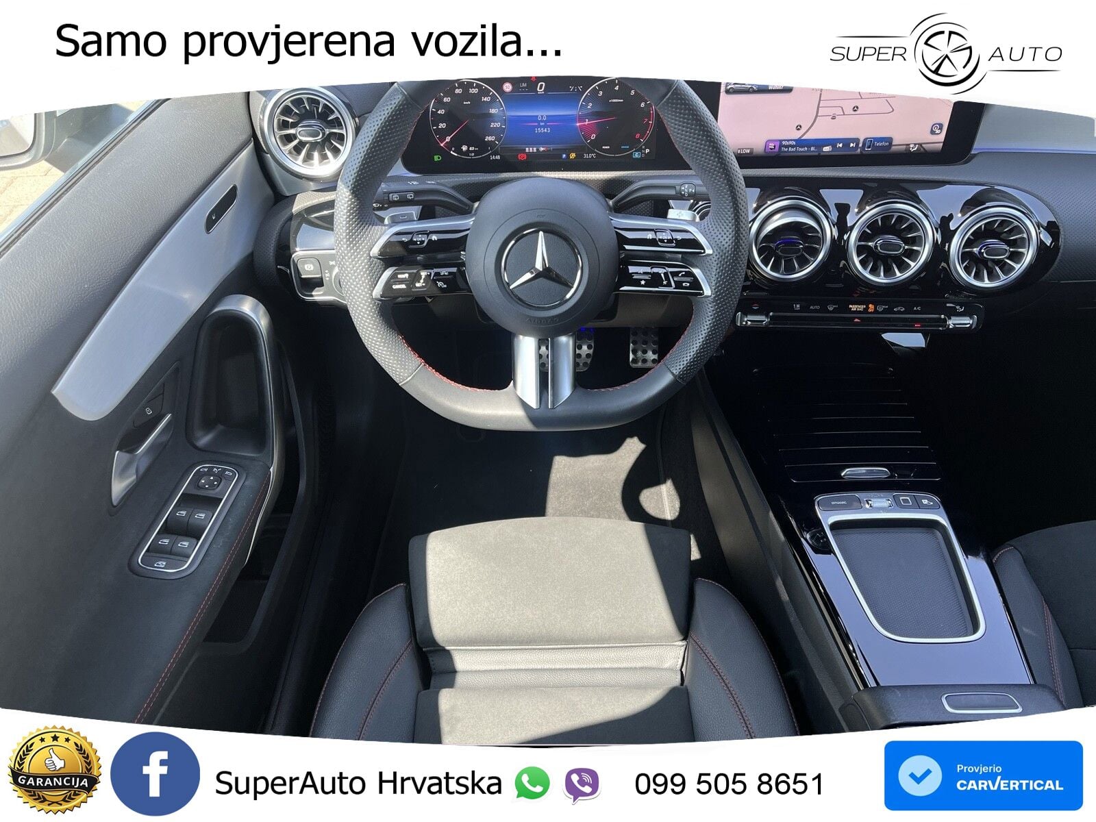 Mercedes-Benz A 180 7G-DCT AMG LED+GR SJED+ACC