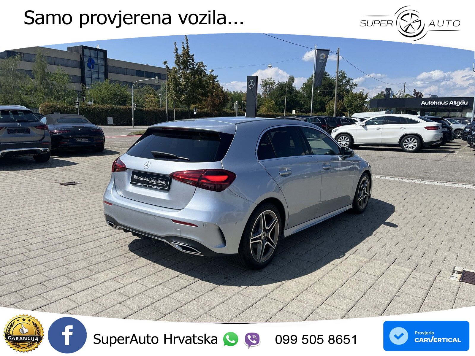 Mercedes-Benz A 180 7G-DCT AMG LED+GR SJED+ACC