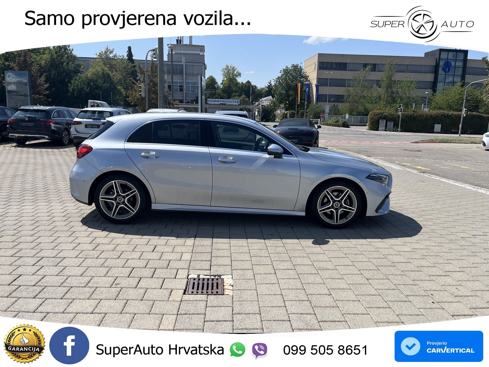 Mercedes-Benz A 180 7G-DCT AMG LED+GR SJED+ACC