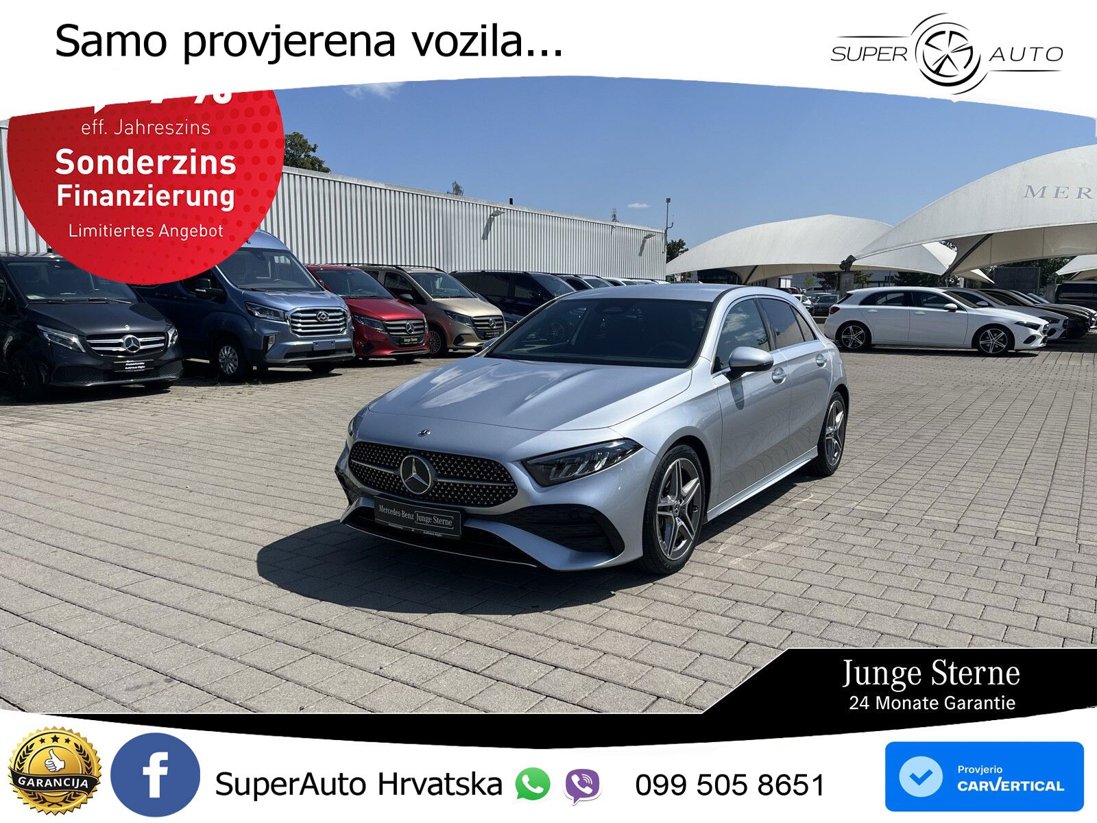 Mercedes-Benz A 180 7G-DCT AMG LED+GR SJED+ACC