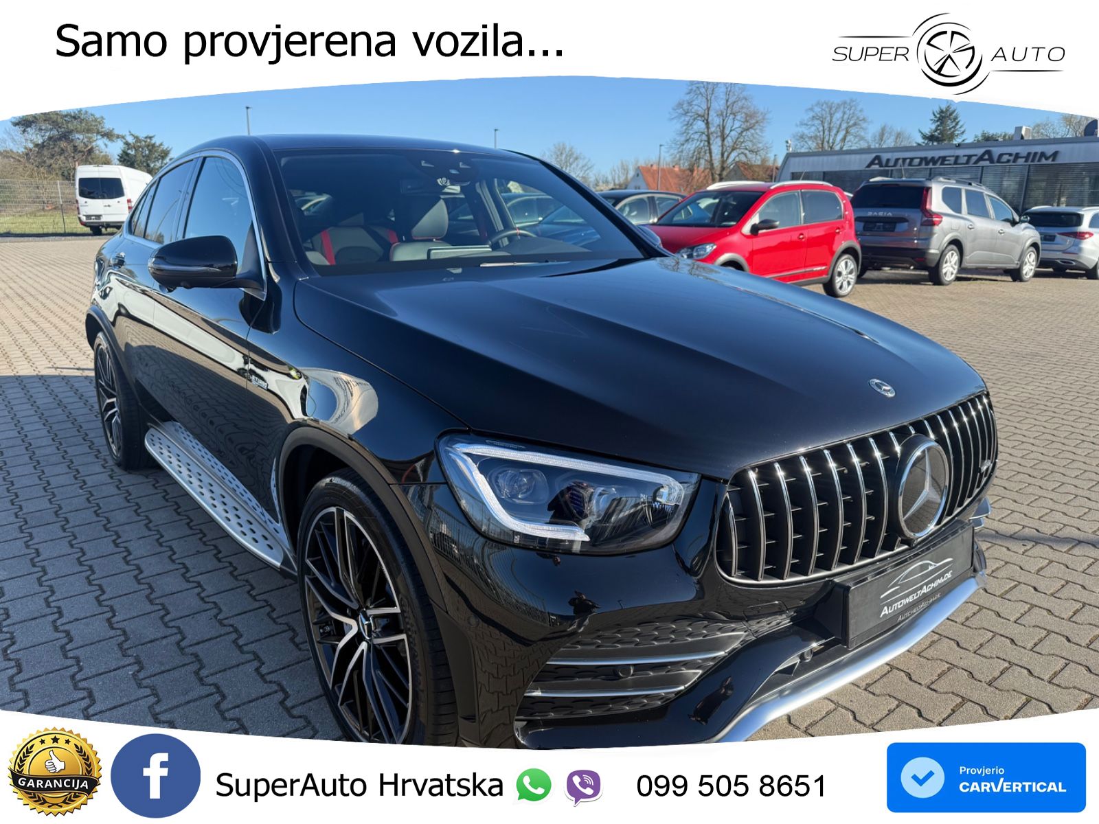 Mercedes GLC Coupe AMG 43 V6 (390 KS) 4MATIC TCT ACC+GR SJED+360+PANO