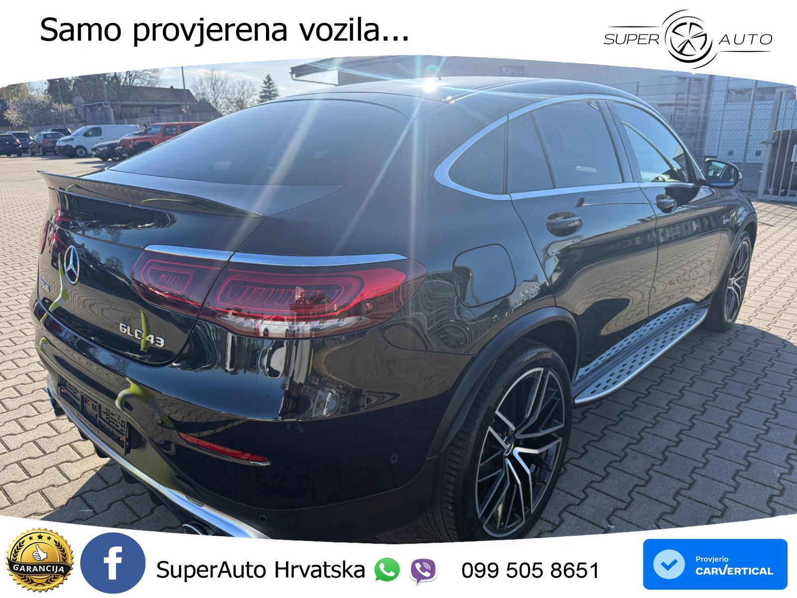 Mercedes GLC Coupe AMG 43 V6 (390 KS) 4MATIC TCT ACC+GR SJED+360+PANO