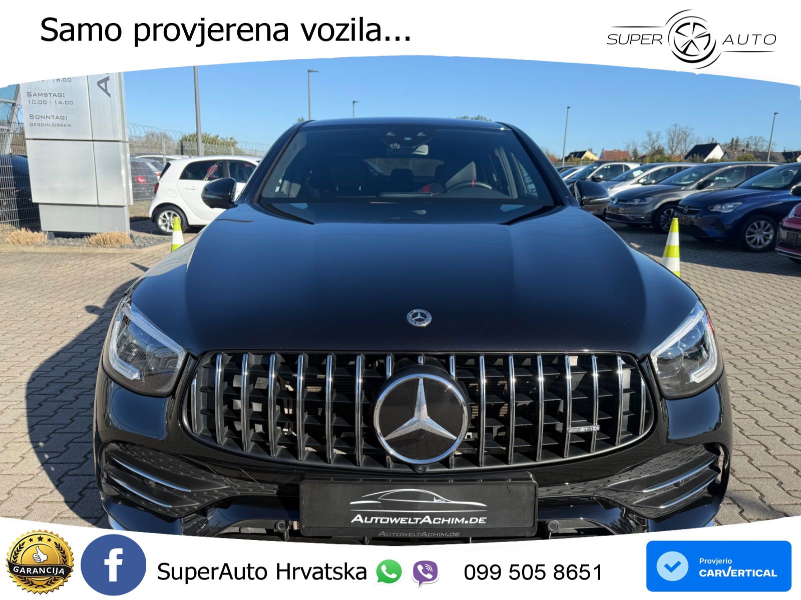 Mercedes GLC Coupe AMG 43 V6 (390 KS) 4MATIC TCT ACC+GR SJED+360+PANO