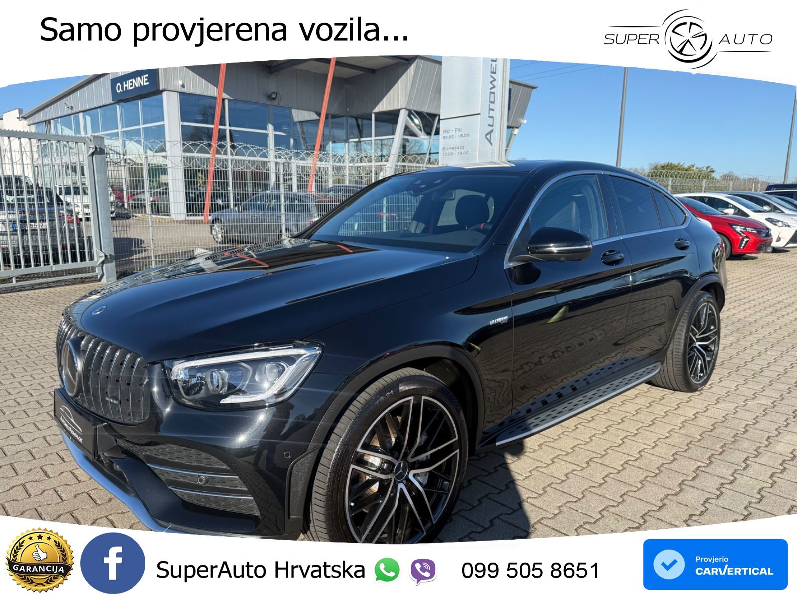 Mercedes GLC Coupe AMG 43 V6 (390 KS) 4MATIC TCT ACC+GR SJED+360+PANO