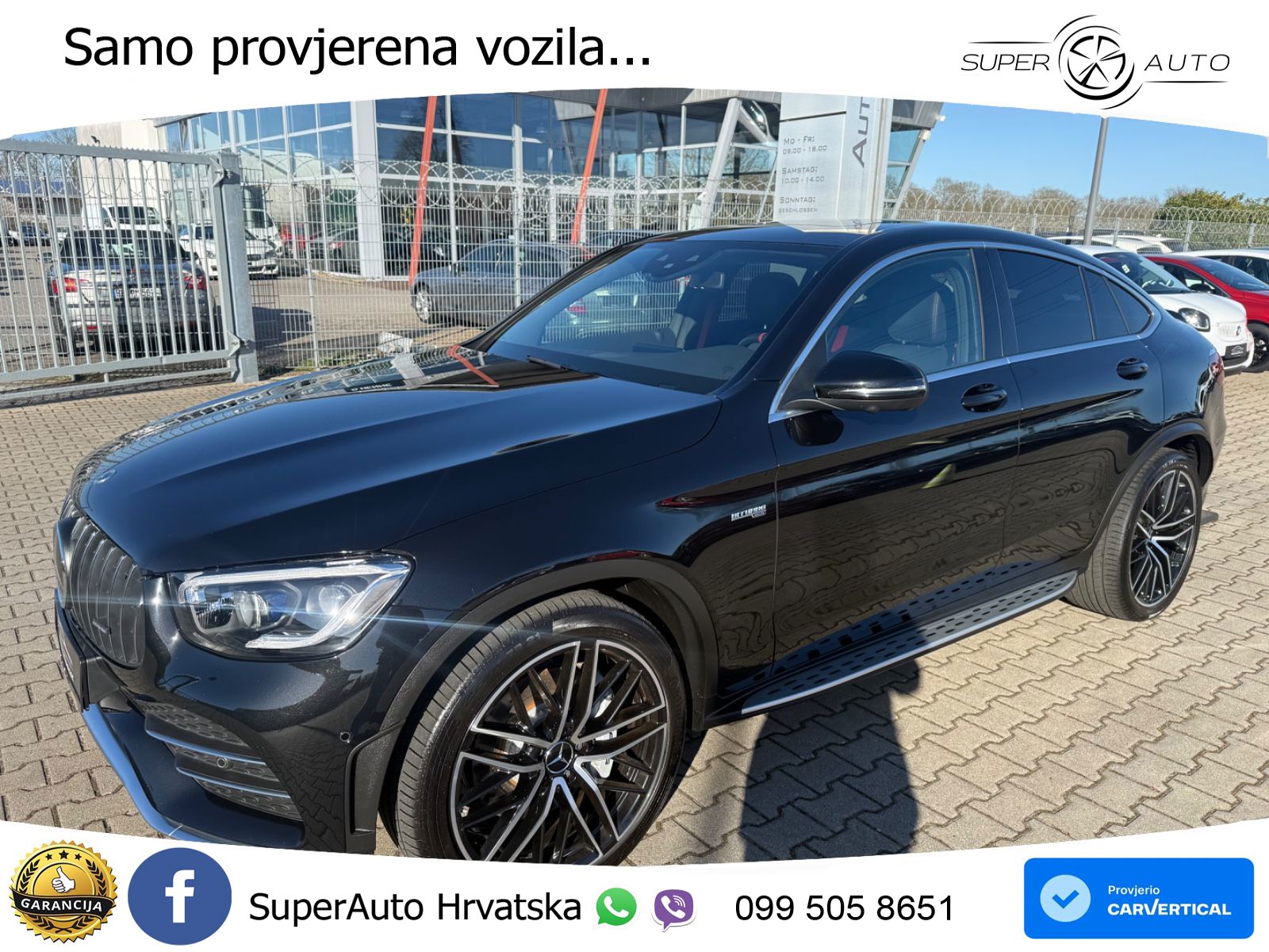 Mercedes GLC Coupe AMG 43 V6 (390 KS) 4MATIC TCT ACC+GR SJED+360+PANO