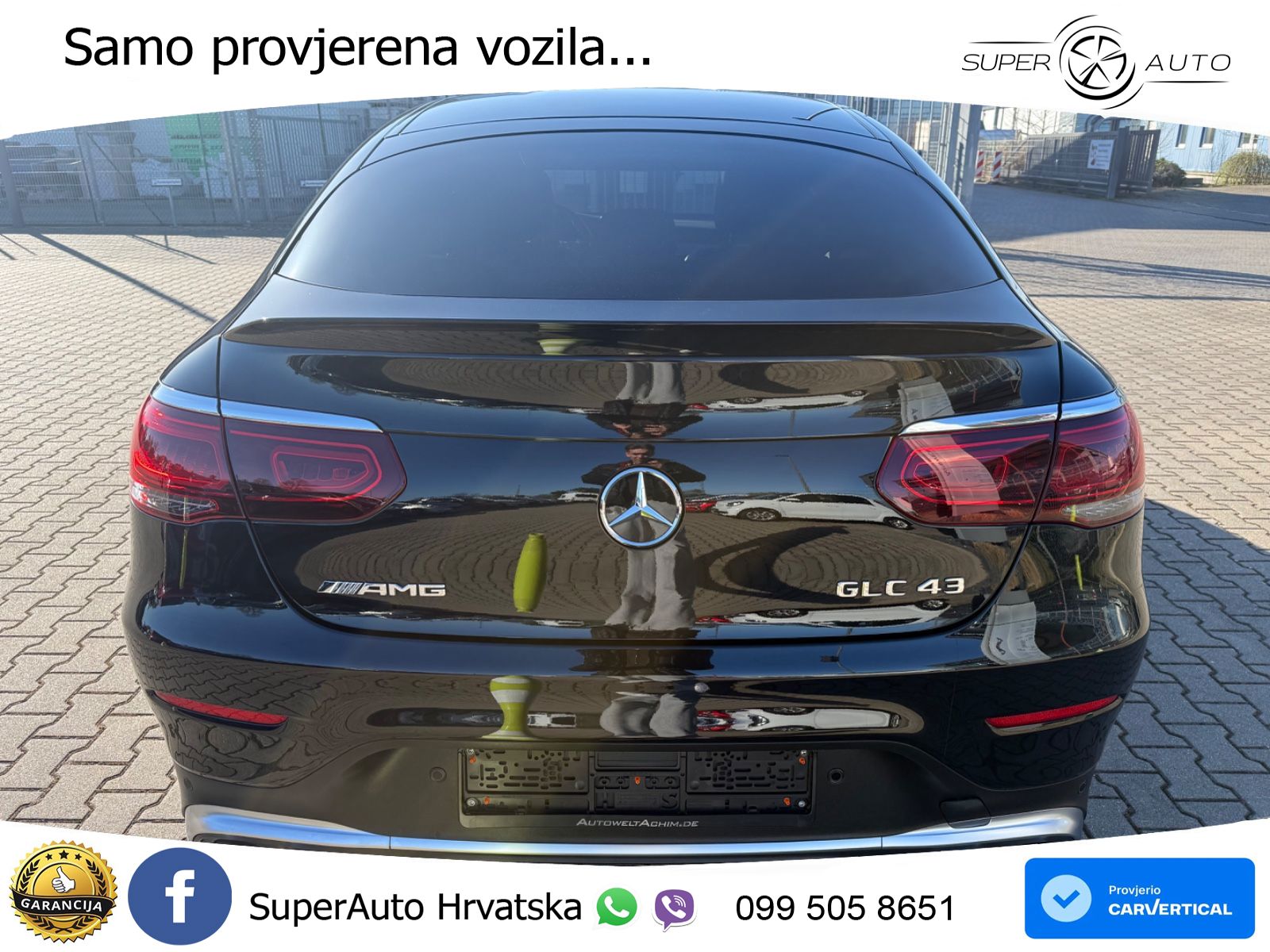 Mercedes GLC Coupe AMG 43 V6 (390 KS) 4MATIC TCT ACC+GR SJED+360+PANO