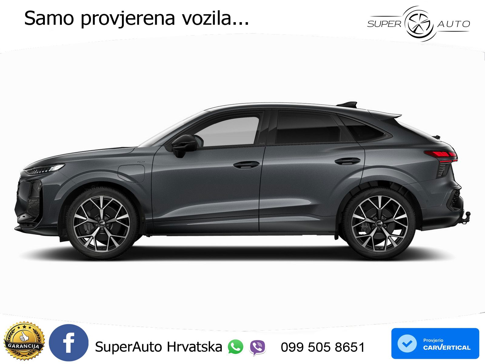 Audi Q3 Sportback 1.5 TFSIe (272 KS) S tronic S line LED+GR SJED+ACC