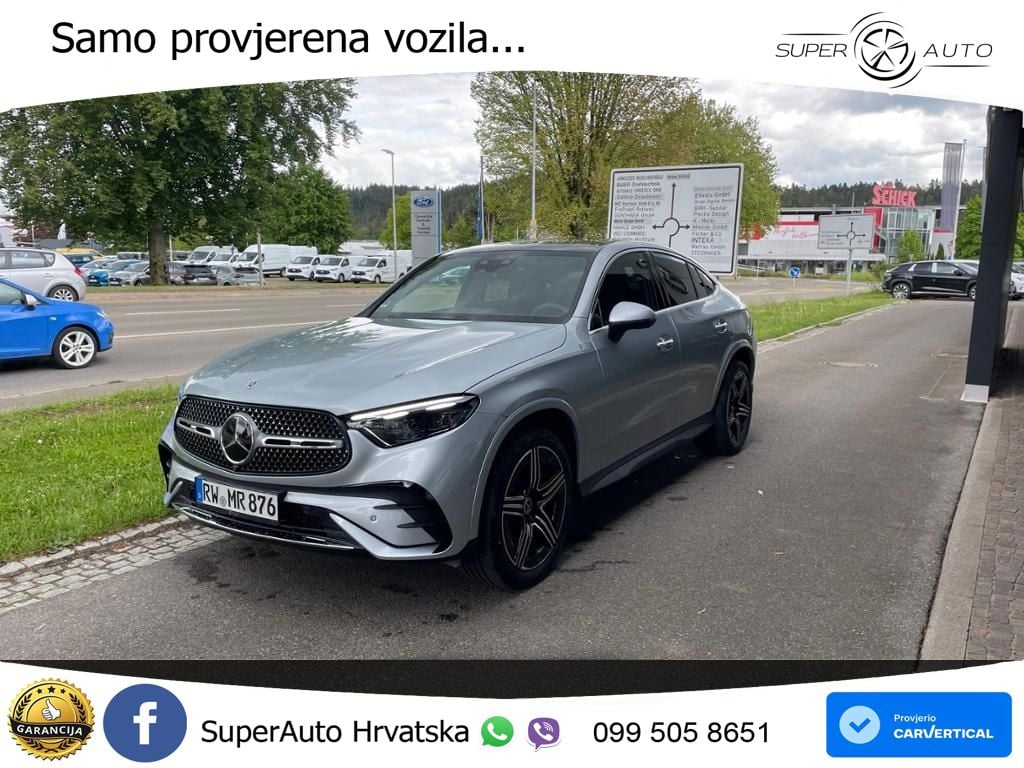 Mercedes GLC Coupe 220d (197 KS) 4MATIC 9G-TRONIC AMG ACC+GR SJED+360+PANO