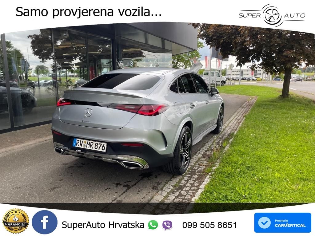 Mercedes GLC Coupe 220d (197 KS) 4MATIC 9G-TRONIC AMG ACC+GR SJED+360+PANO