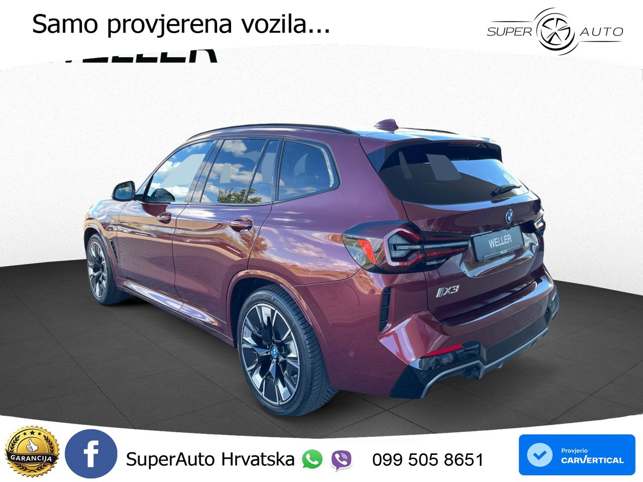 BMW iX3 80 kWh (286 KS)
