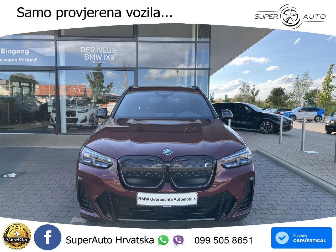 BMW iX3 80 kWh (286 KS)