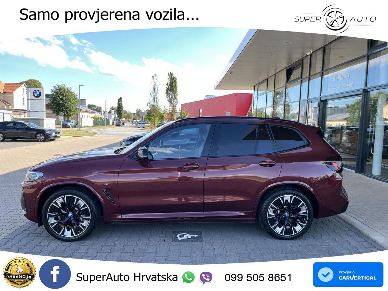 BMW iX3 80 kWh (286 KS)