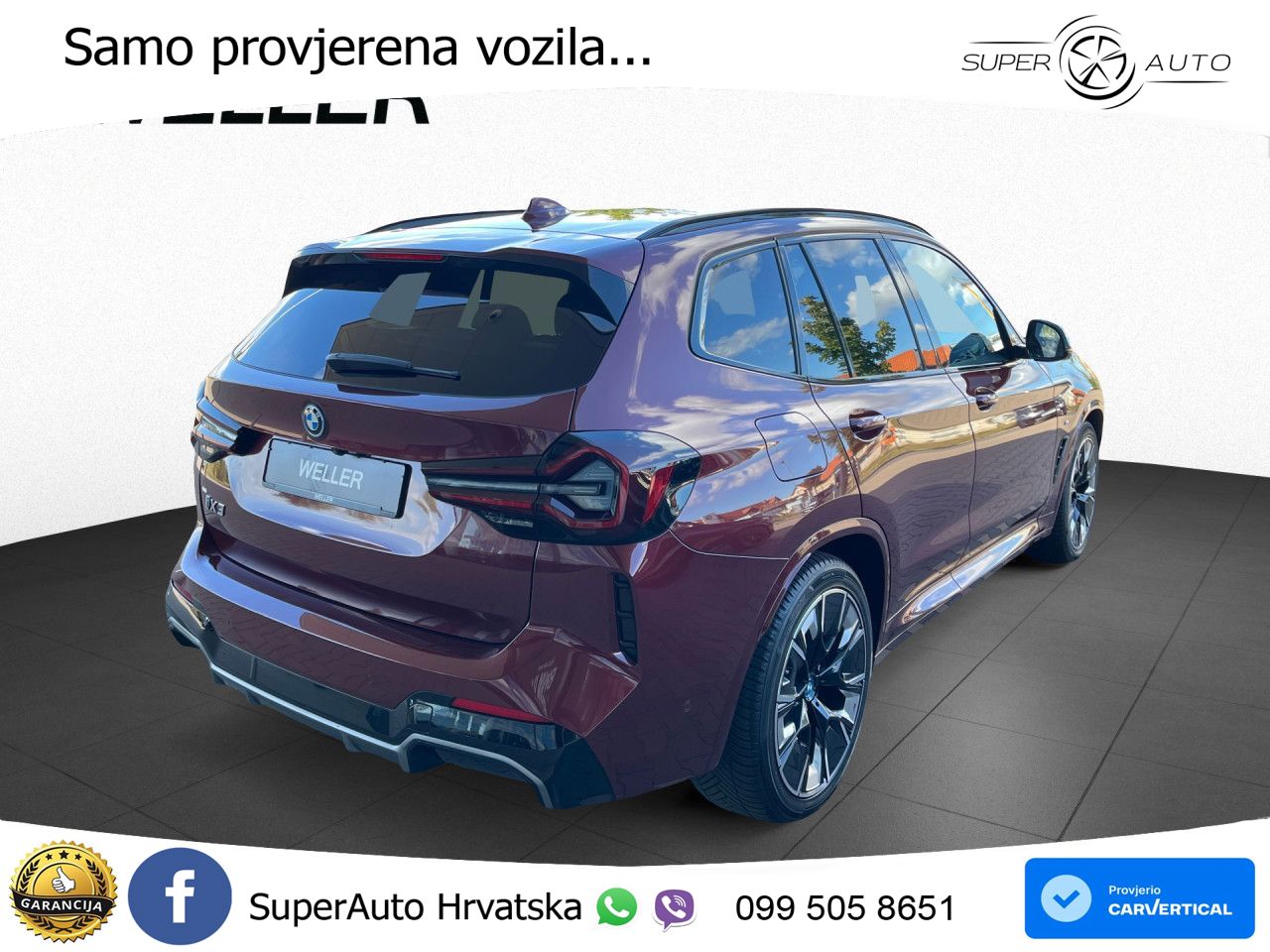 BMW iX3 80 kWh (286 KS)