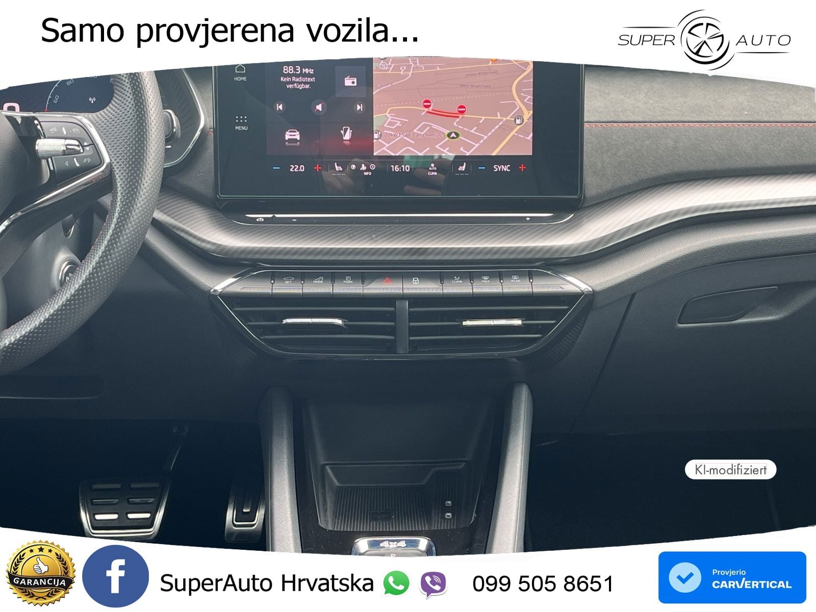 Škoda Octavia Combi RS 2.0 TDI (200 KS) 4x4 DSG LED+GR SJED+ACC