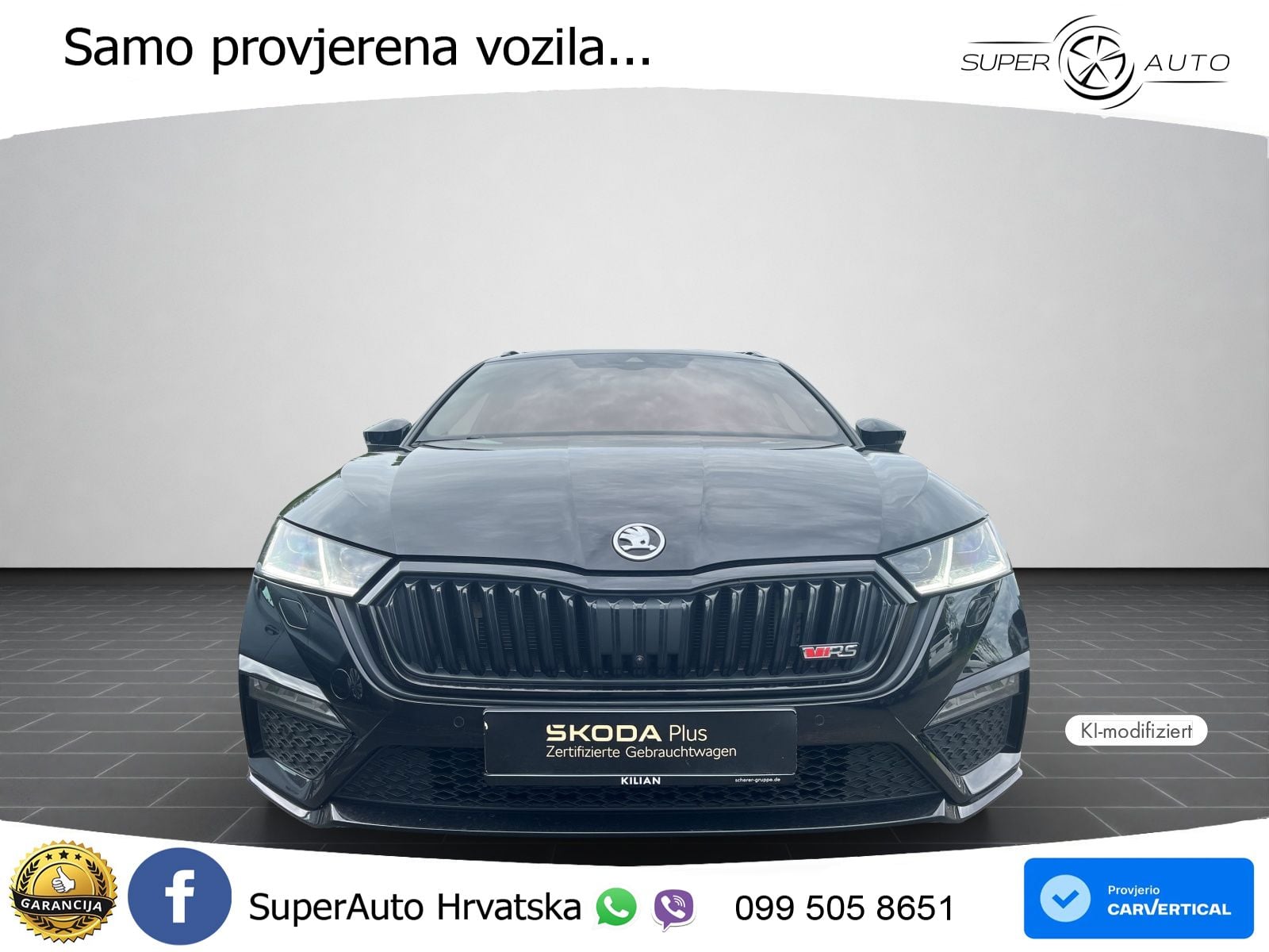 Škoda Octavia Combi RS 2.0 TDI (200 KS) 4x4 DSG LED+GR SJED+ACC