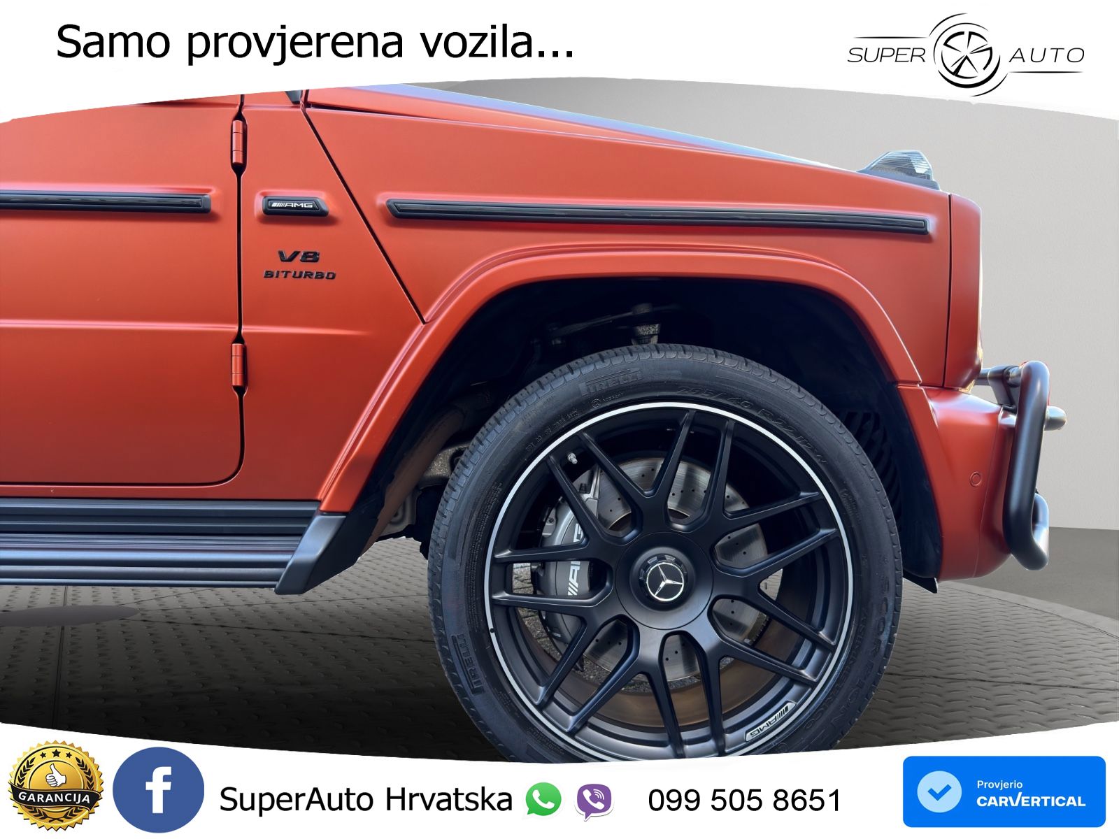 Mercedes AMG G 63 Long V8 (585 KS) 4MATIC 9G-TRONIC AMG SPEEDSHIFT TCT LED+GR SJED+ACC