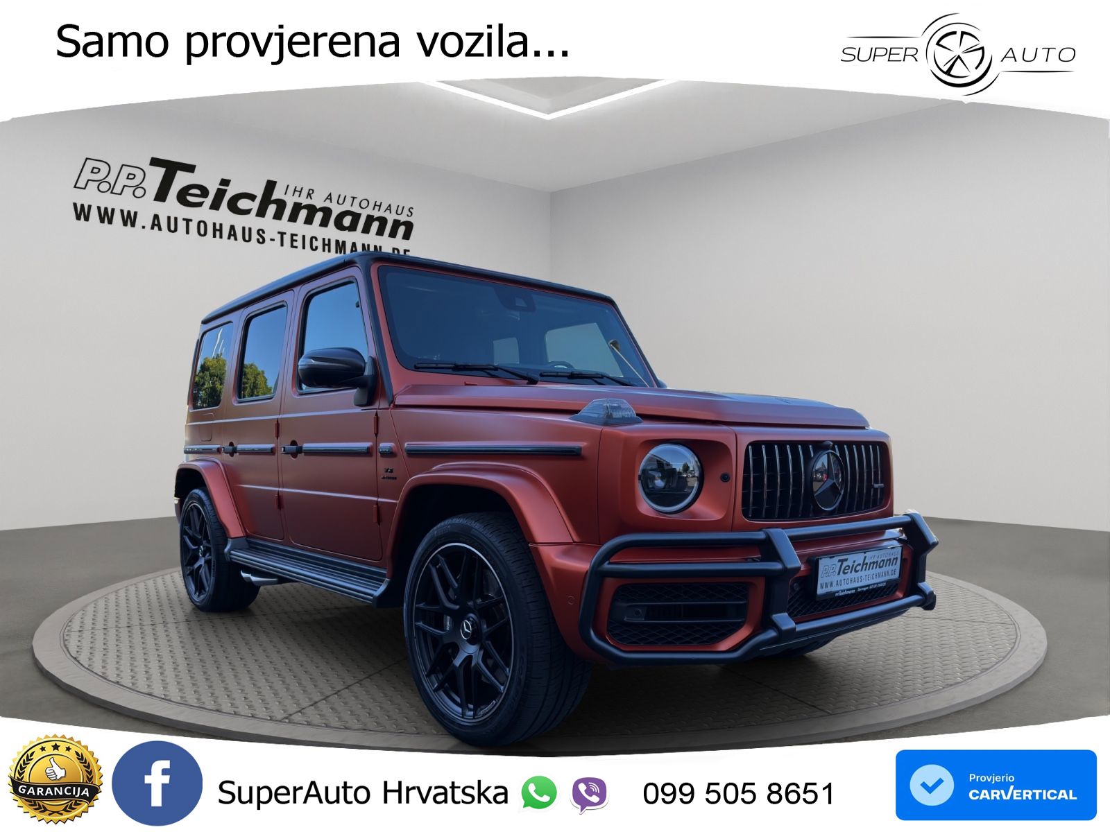 Mercedes AMG G 63 Long V8 (585 KS) 4MATIC 9G-TRONIC AMG SPEEDSHIFT TCT LED+GR SJED+ACC