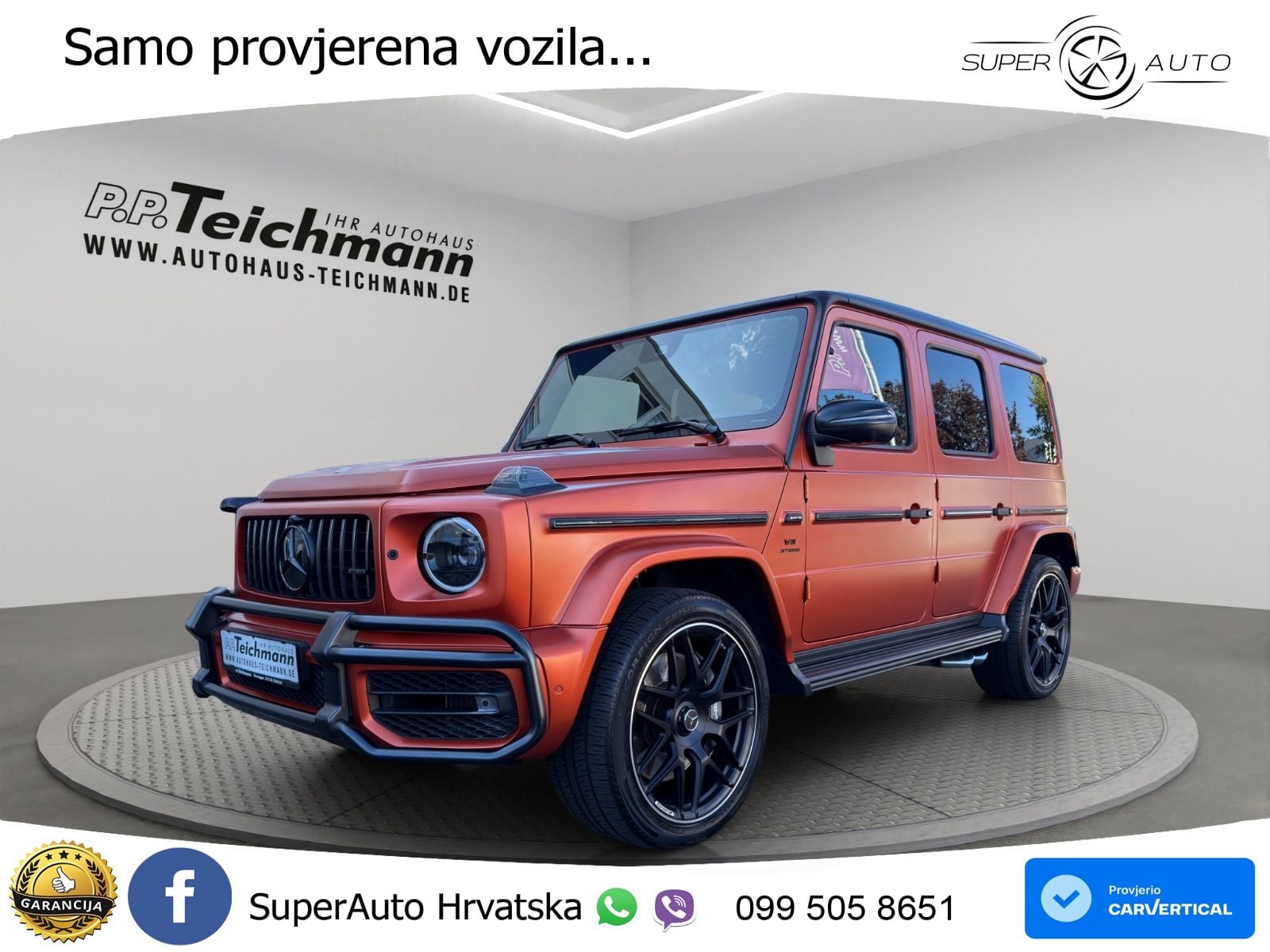 Mercedes AMG G 63 Long V8 (585 KS) 4MATIC 9G-TRONIC AMG SPEEDSHIFT TCT LED+GR SJED+ACC