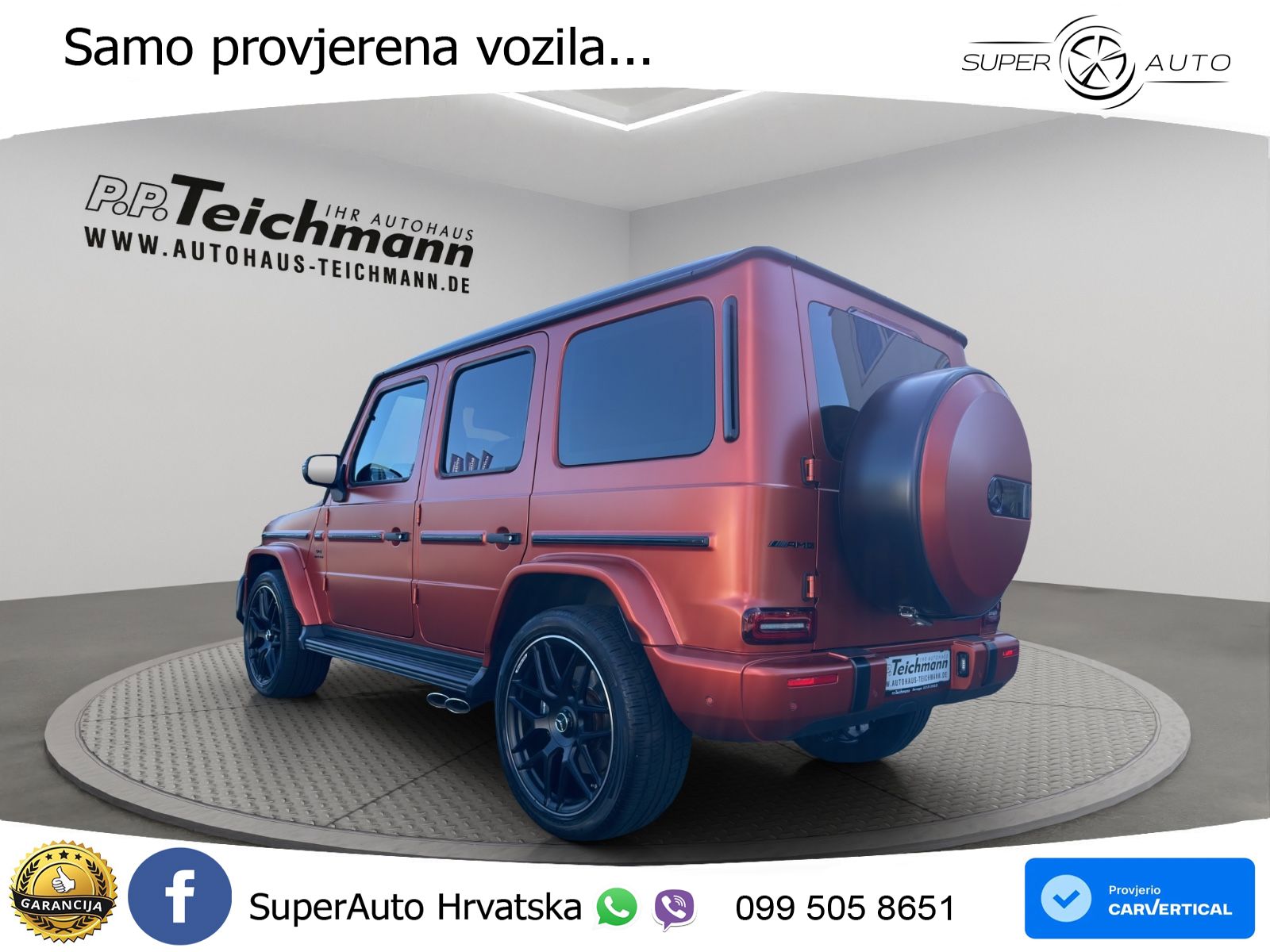 Mercedes AMG G 63 Long V8 (585 KS) 4MATIC 9G-TRONIC AMG SPEEDSHIFT TCT LED+GR SJED+ACC