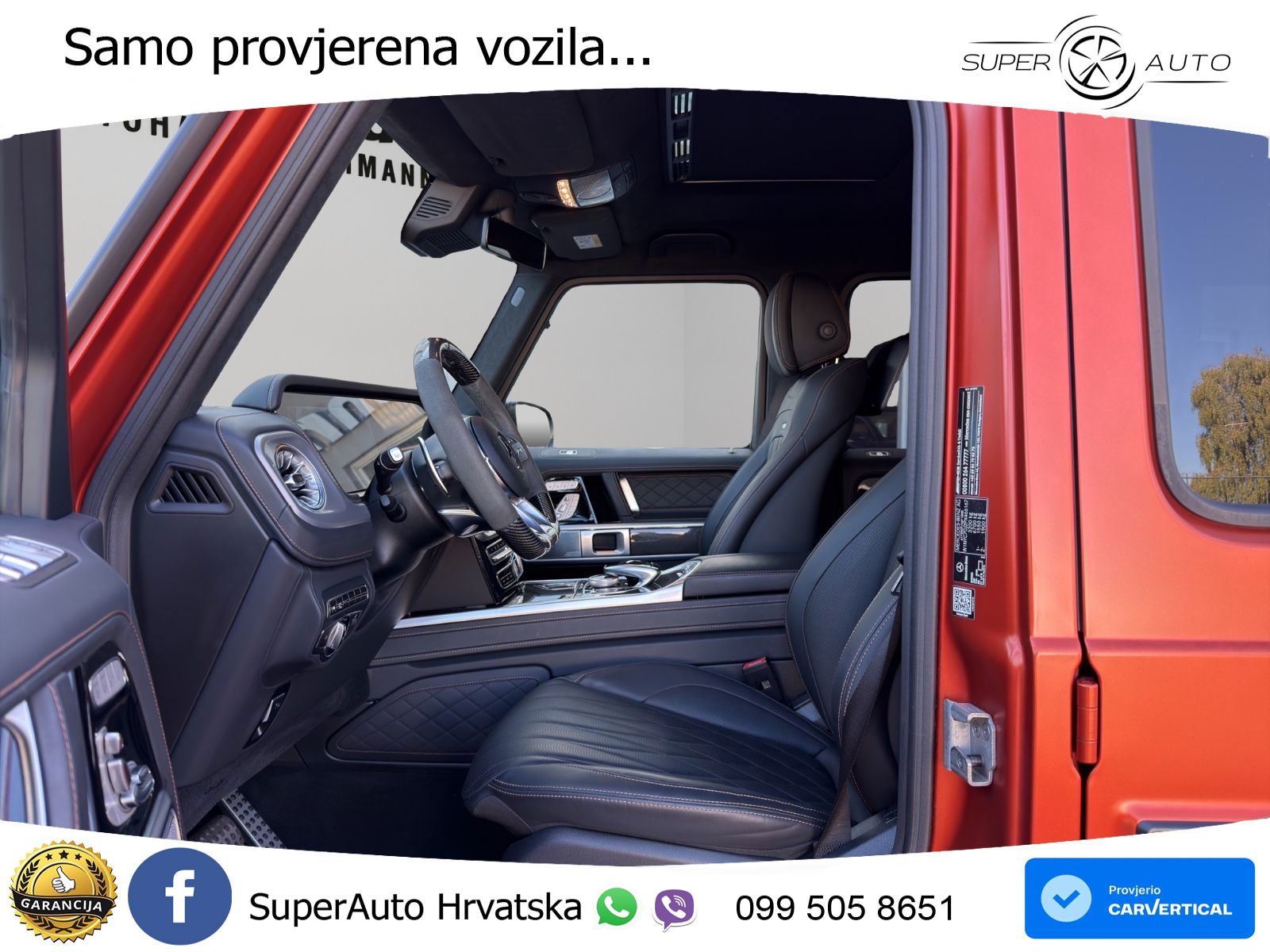 Mercedes AMG G 63 Long V8 (585 KS) 4MATIC 9G-TRONIC AMG SPEEDSHIFT TCT LED+GR SJED+ACC