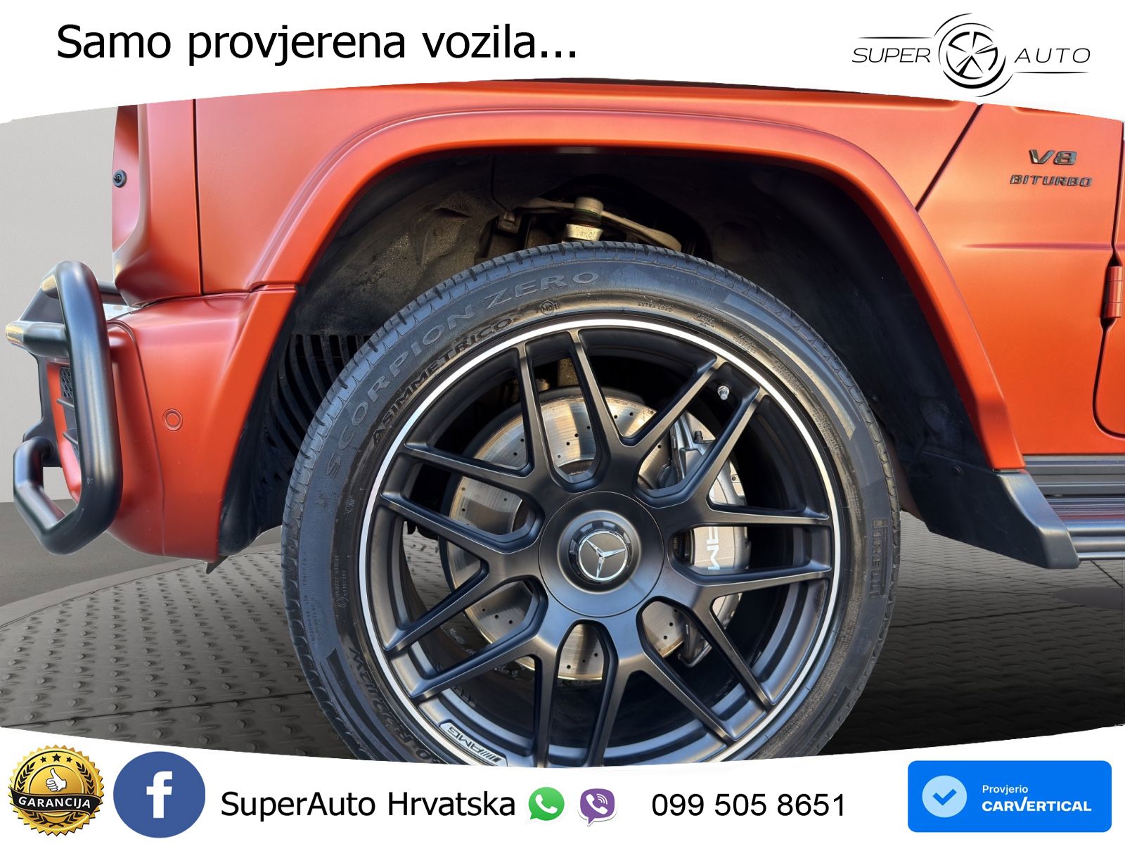 Mercedes AMG G 63 Long V8 (585 KS) 4MATIC 9G-TRONIC AMG SPEEDSHIFT TCT LED+GR SJED+ACC
