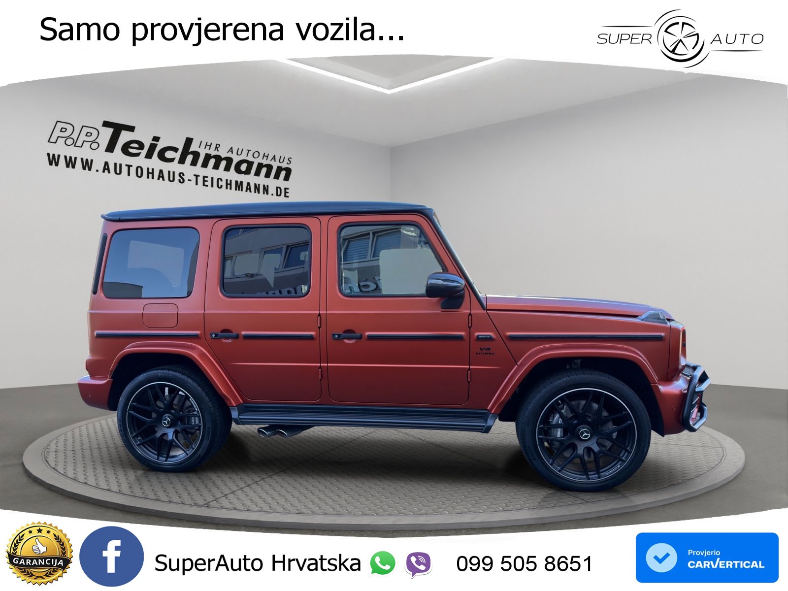 Mercedes AMG G 63 Long V8 (585 KS) 4MATIC 9G-TRONIC AMG SPEEDSHIFT TCT LED+GR SJED+ACC