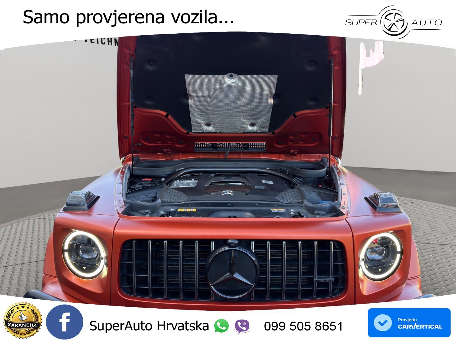 Mercedes AMG G 63 Long V8 (585 KS) 4MATIC 9G-TRONIC AMG SPEEDSHIFT TCT LED+GR SJED+ACC