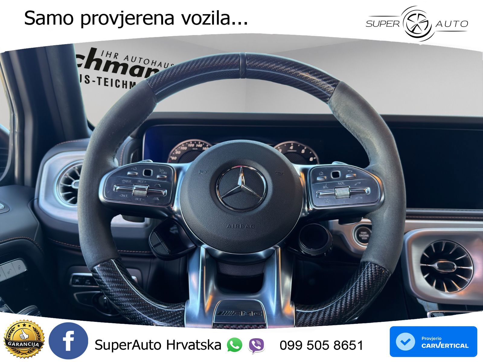 Mercedes AMG G 63 Long V8 (585 KS) 4MATIC 9G-TRONIC AMG SPEEDSHIFT TCT LED+GR SJED+ACC
