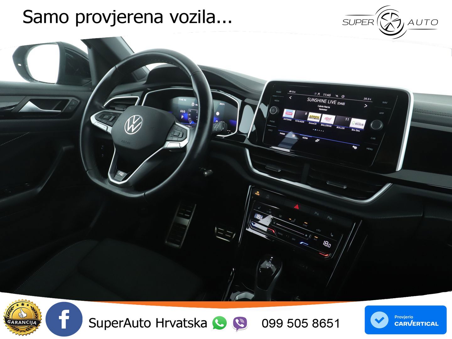 Volkswagen T-Roc I 2.0 TDI (150 KS) DSG LED+GR SJED+ACC
