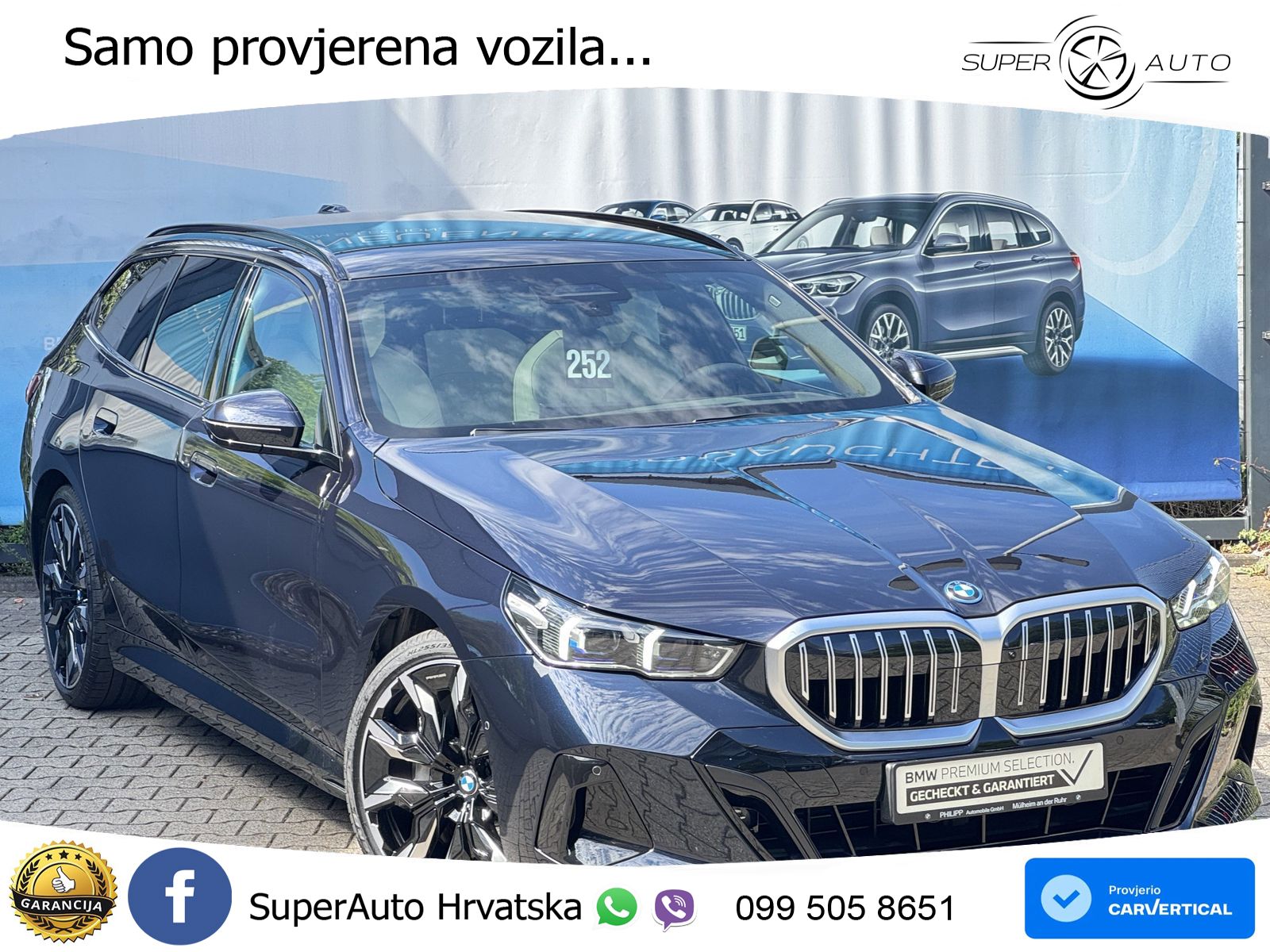 BMW 550e Touring (489 KS) xDrive Steptronic M Sport LED+GR SJED+ACC