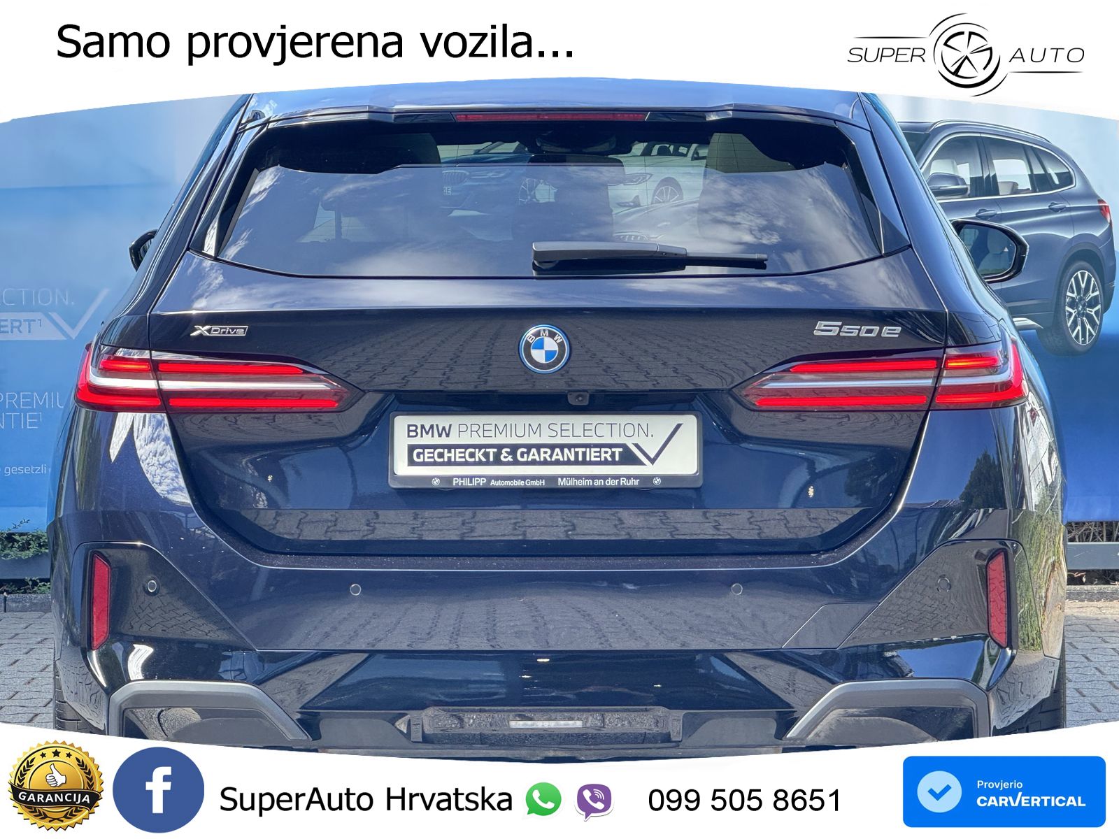 BMW 550e Touring (489 KS) xDrive Steptronic M Sport LED+GR SJED+ACC