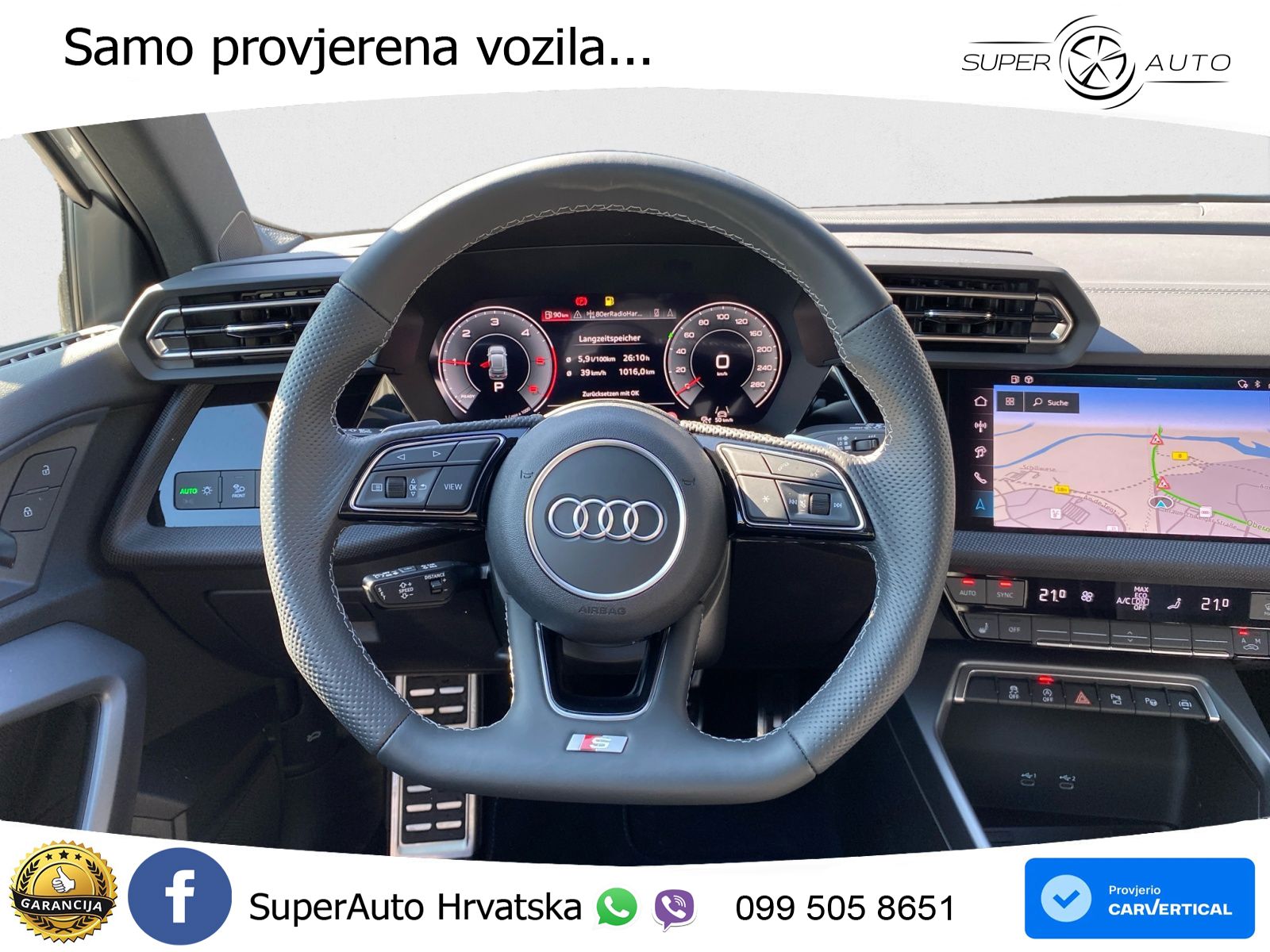 Audi A3 35 TDI (150 KS) S tronic S line LED+GR SJED+ACC