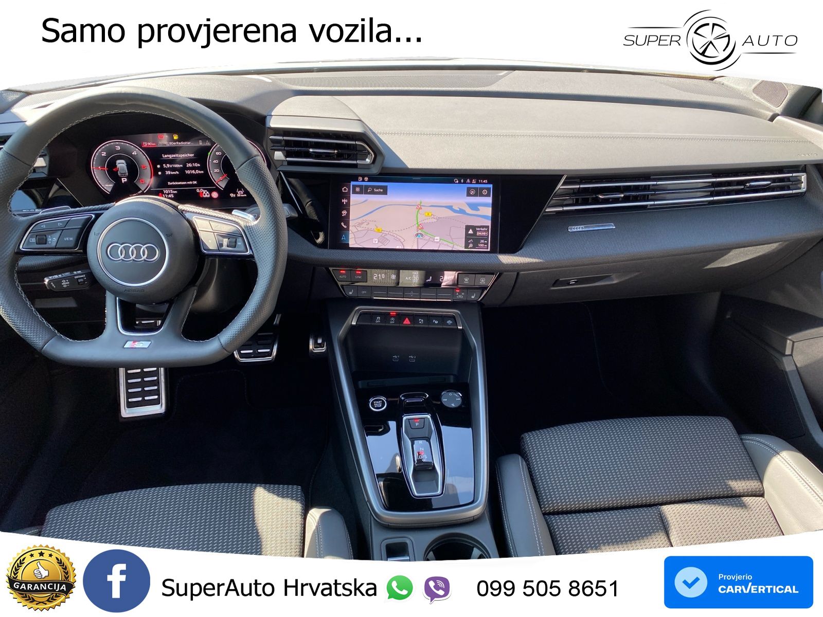Audi A3 35 TDI (150 KS) S tronic S line LED+GR SJED+ACC