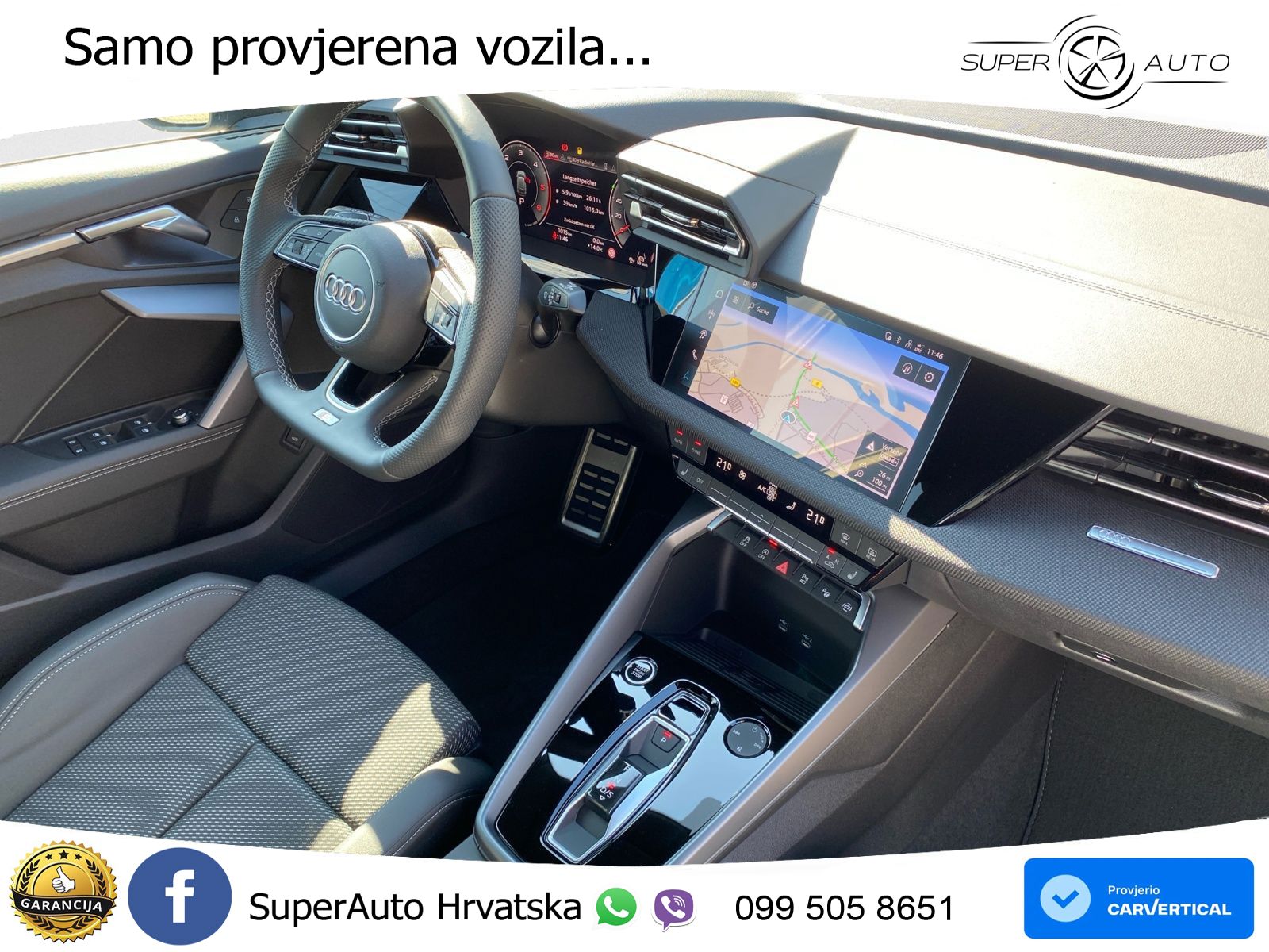 Audi A3 35 TDI (150 KS) S tronic S line LED+GR SJED+ACC