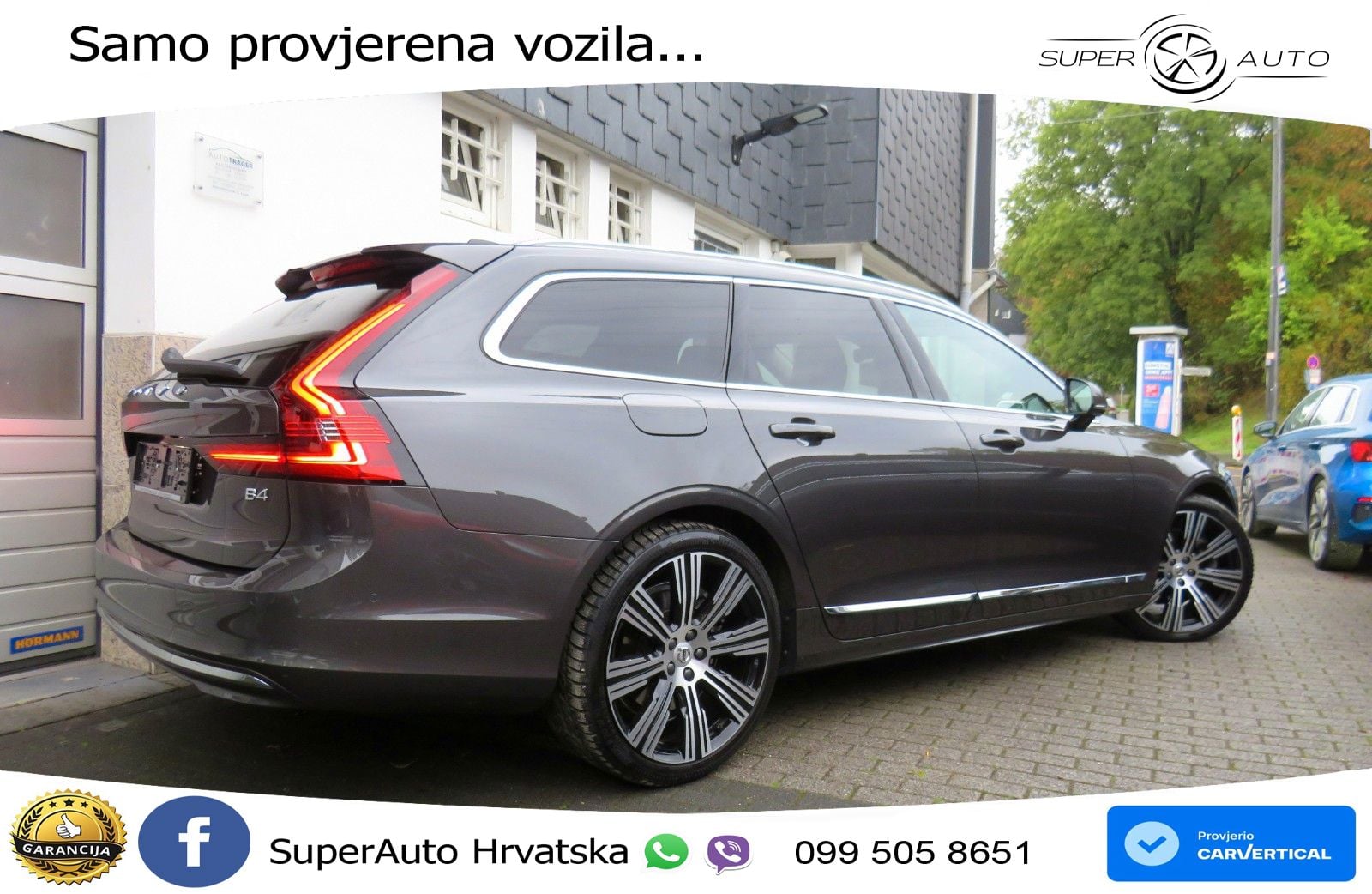 Volvo V90 2.0 B4 Diesel AWD Geartronic LED+GR SJED+ACC
