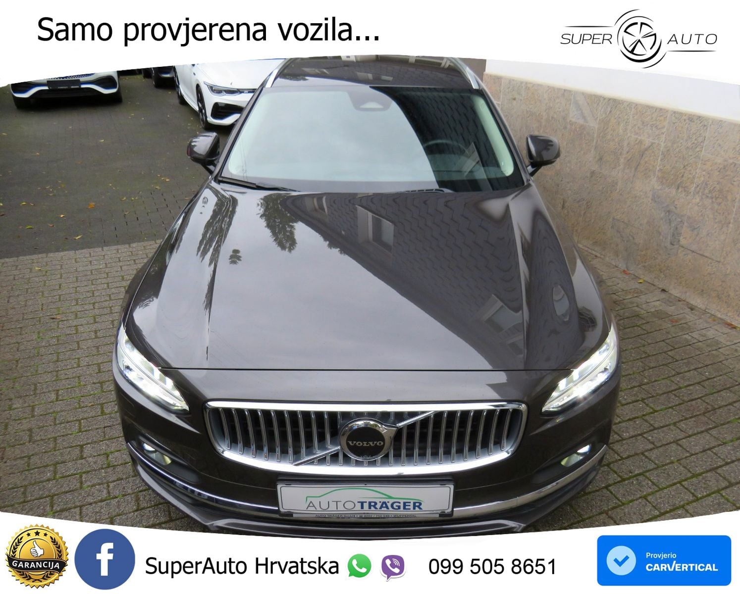 Volvo V90 2.0 B4 Diesel AWD Geartronic LED+GR SJED+ACC