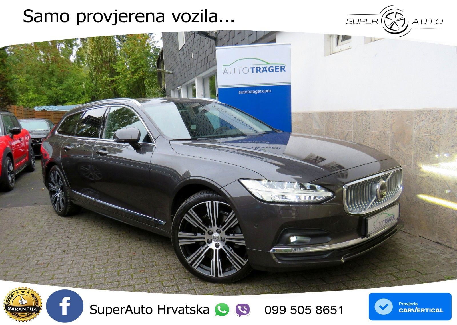 Volvo V90 2.0 B4 Diesel AWD Geartronic LED+GR SJED+ACC