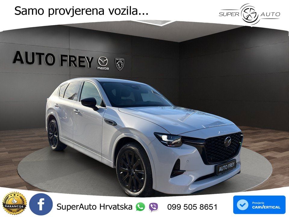 Mazda CX-60 3.3 e-Skyactiv D (254 KS) AWD Automatic MATRIX+GR SJED+KAM