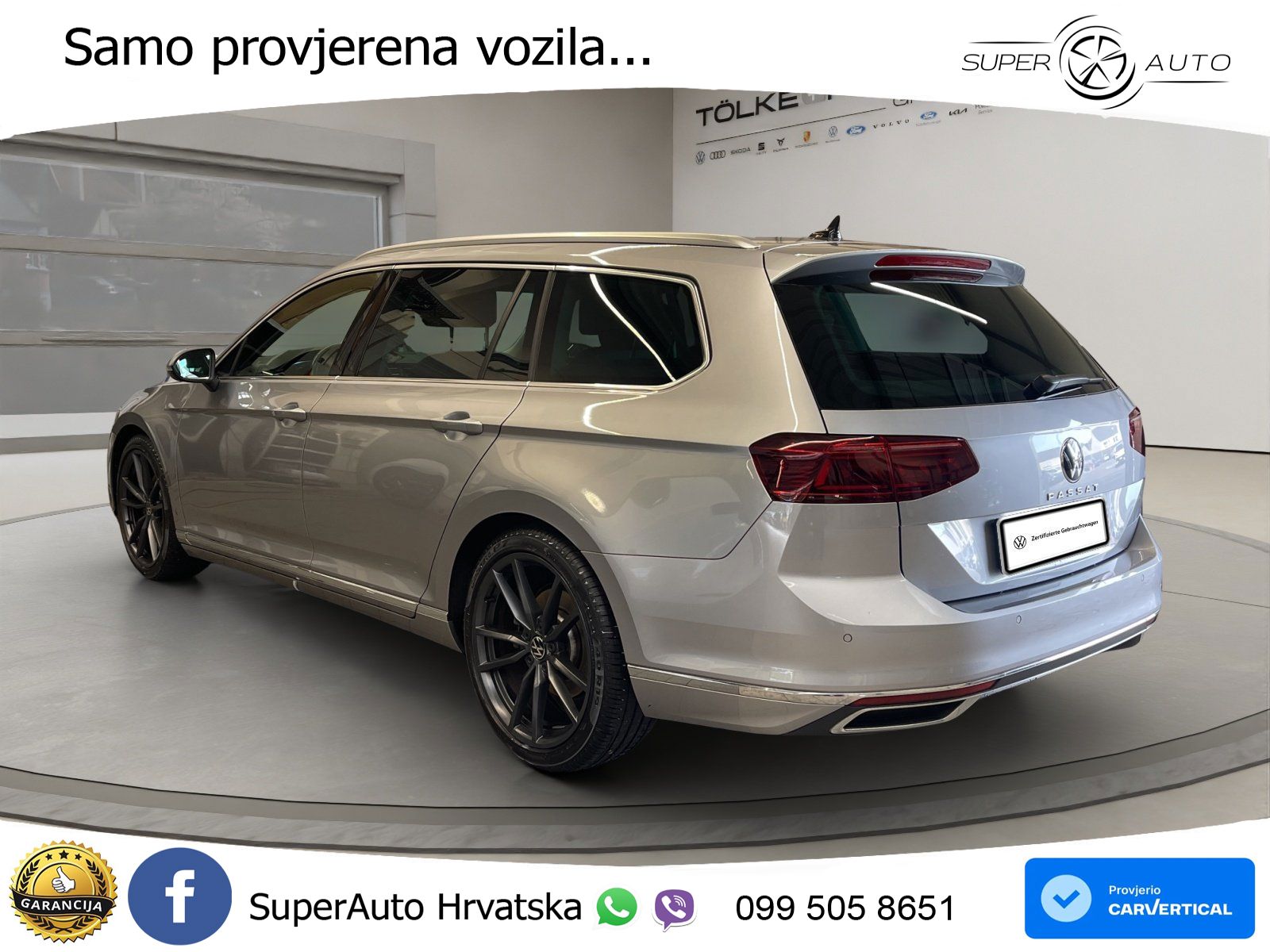Volkswagen Passat Variant 1.5 TSI (150 KS) ACT R-Line MATRIX+GR SJED+KAM