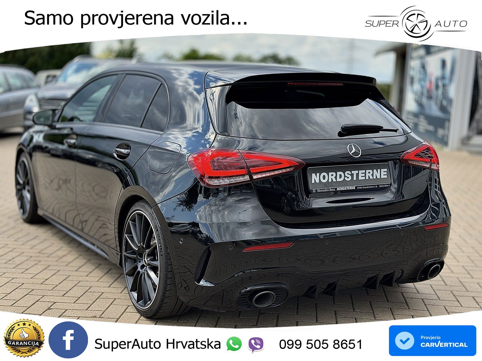 Mercedes-Benz AMG A 35 4MATIC AMG SPEEDSHIFT DCT LED+GR SJED+ACC