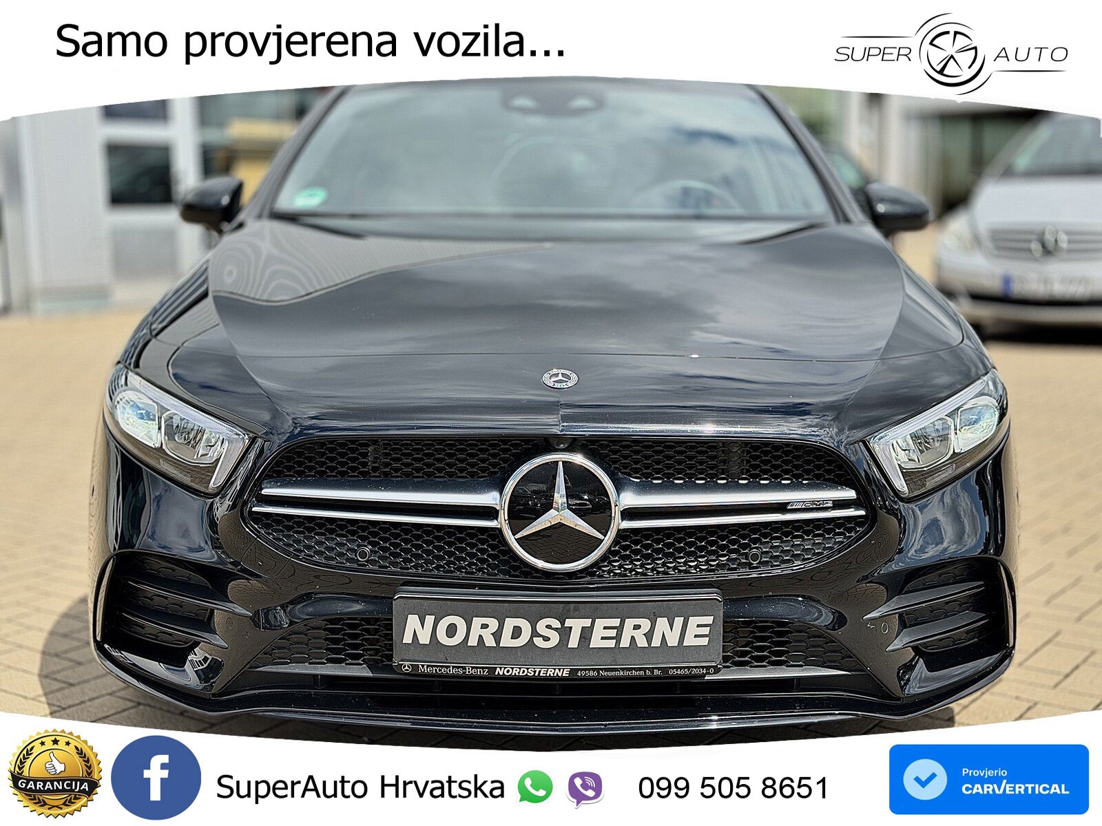 Mercedes-Benz AMG A 35 4MATIC AMG SPEEDSHIFT DCT LED+GR SJED+ACC