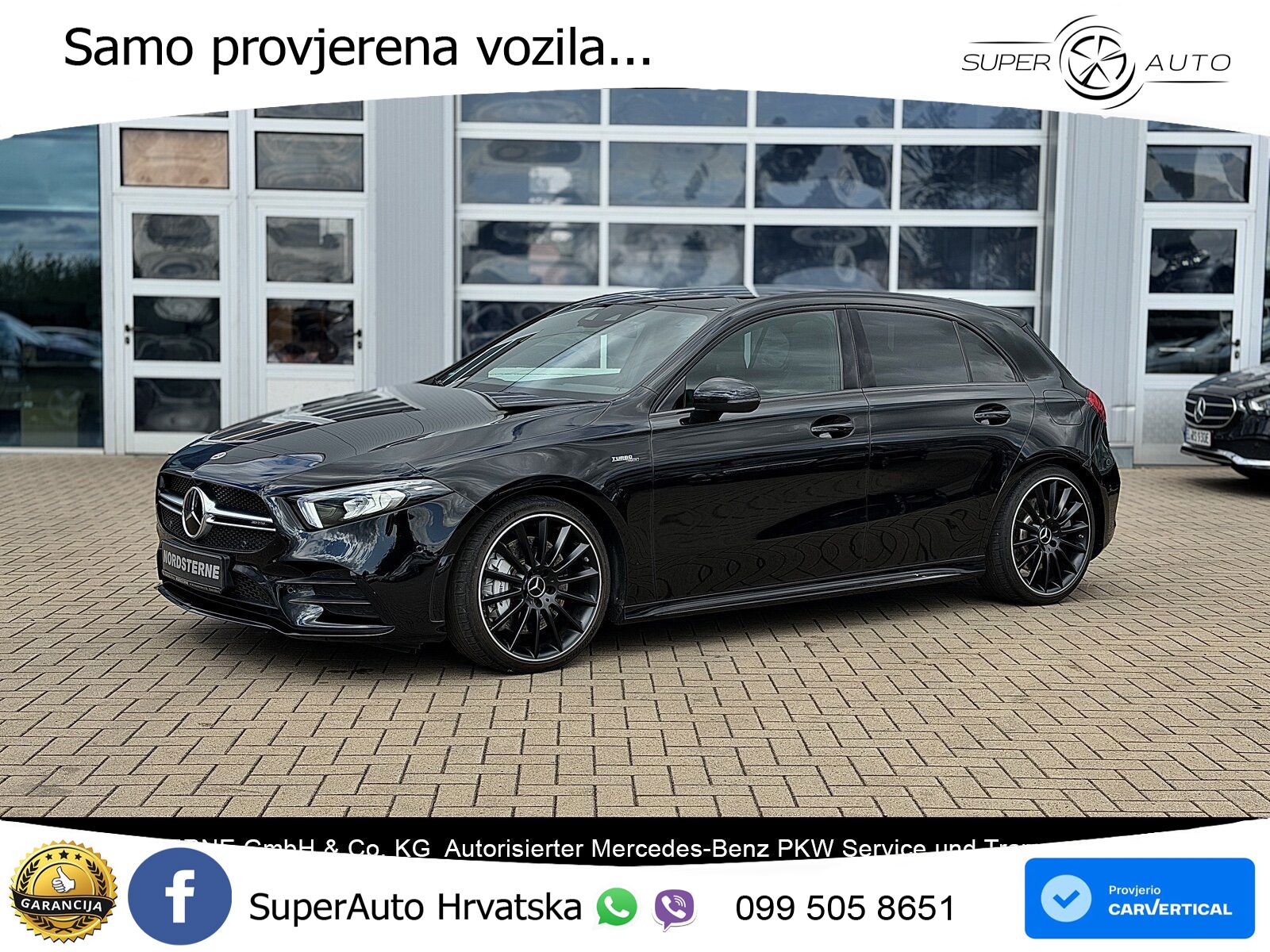 Mercedes-Benz AMG A 35 4MATIC AMG SPEEDSHIFT DCT LED+GR SJED+ACC