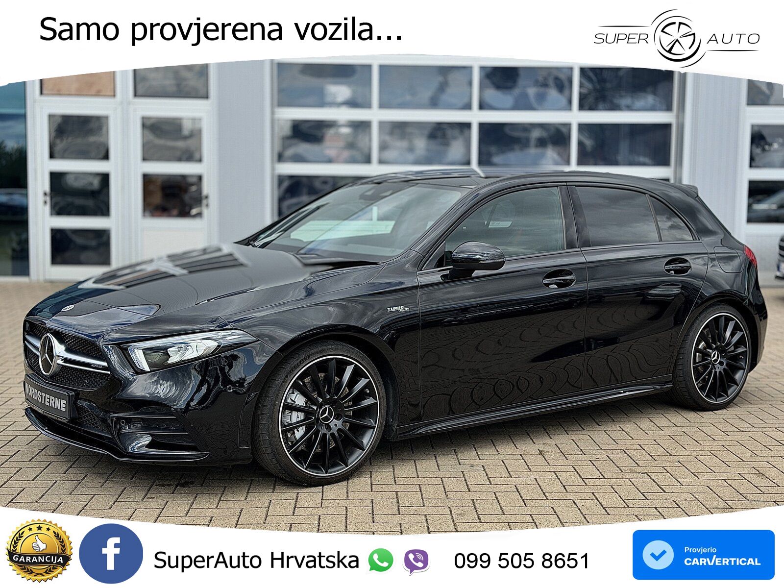 Mercedes-Benz AMG A 35 4MATIC AMG SPEEDSHIFT DCT LED+GR SJED+ACC