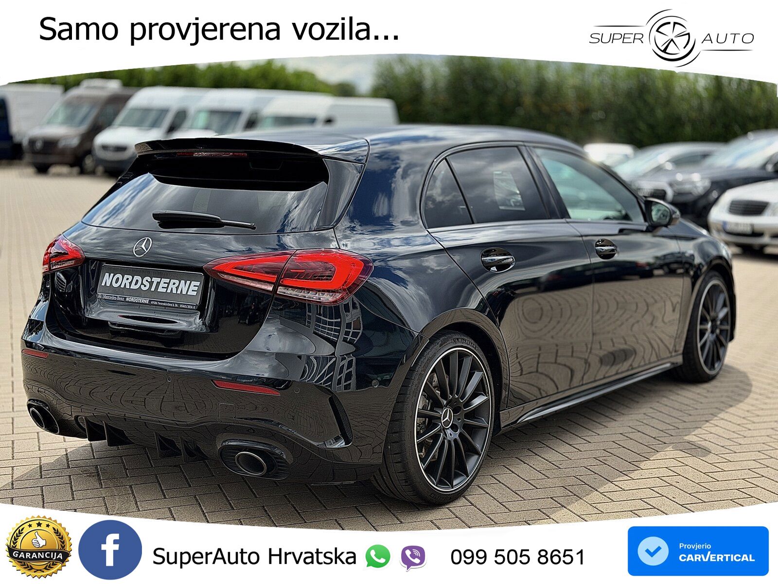 Mercedes-Benz AMG A 35 4MATIC AMG SPEEDSHIFT DCT LED+GR SJED+ACC